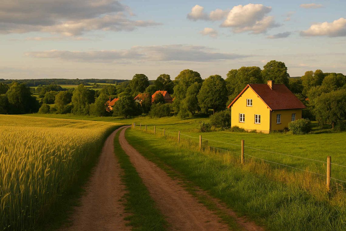 Miasto męczy. Wieś daje spokój Miasto męczy. Wieś daje spokój