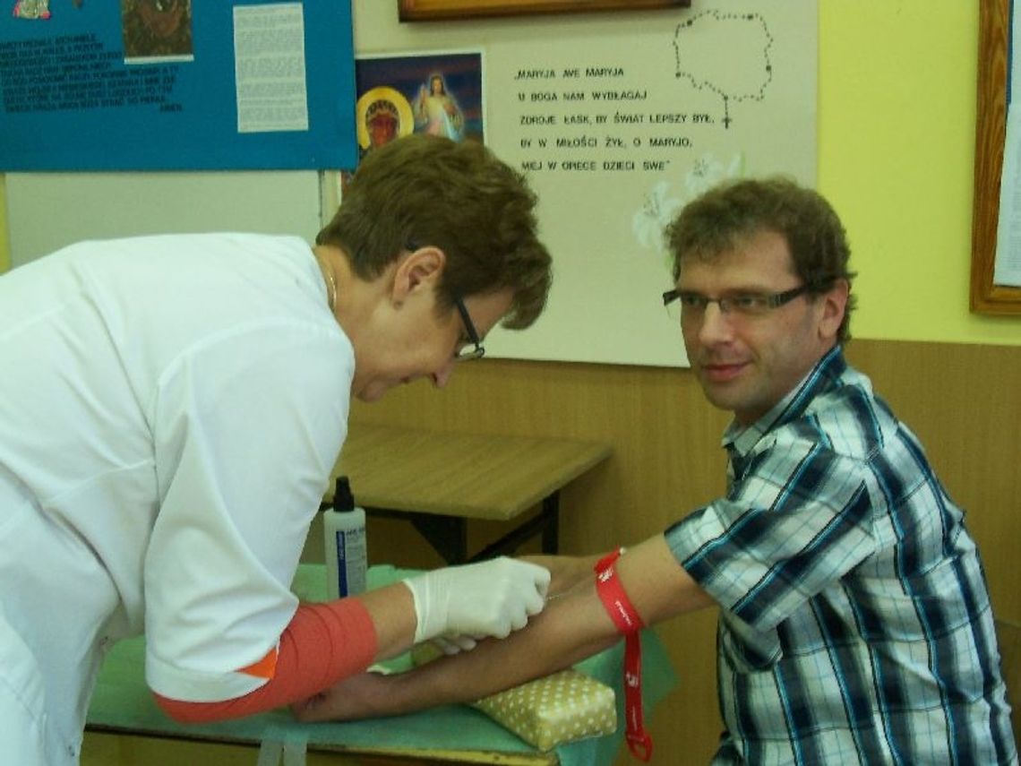 Mieszkańcy Tczewa w akcji przeciw białaczce Mieszkańcy Tczewa w akcji przeciw białaczce