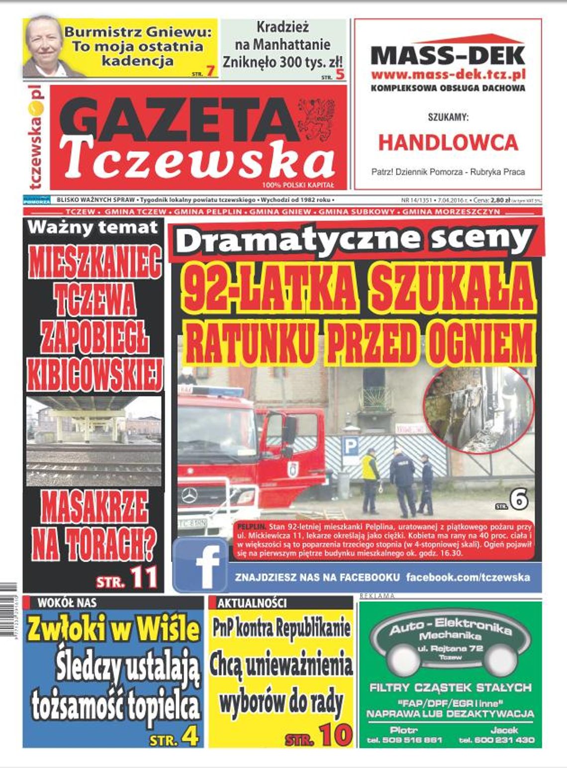 Mieszkaniec zapobiegł kibicowskiej masakrze na torach? Czytaj w GT!