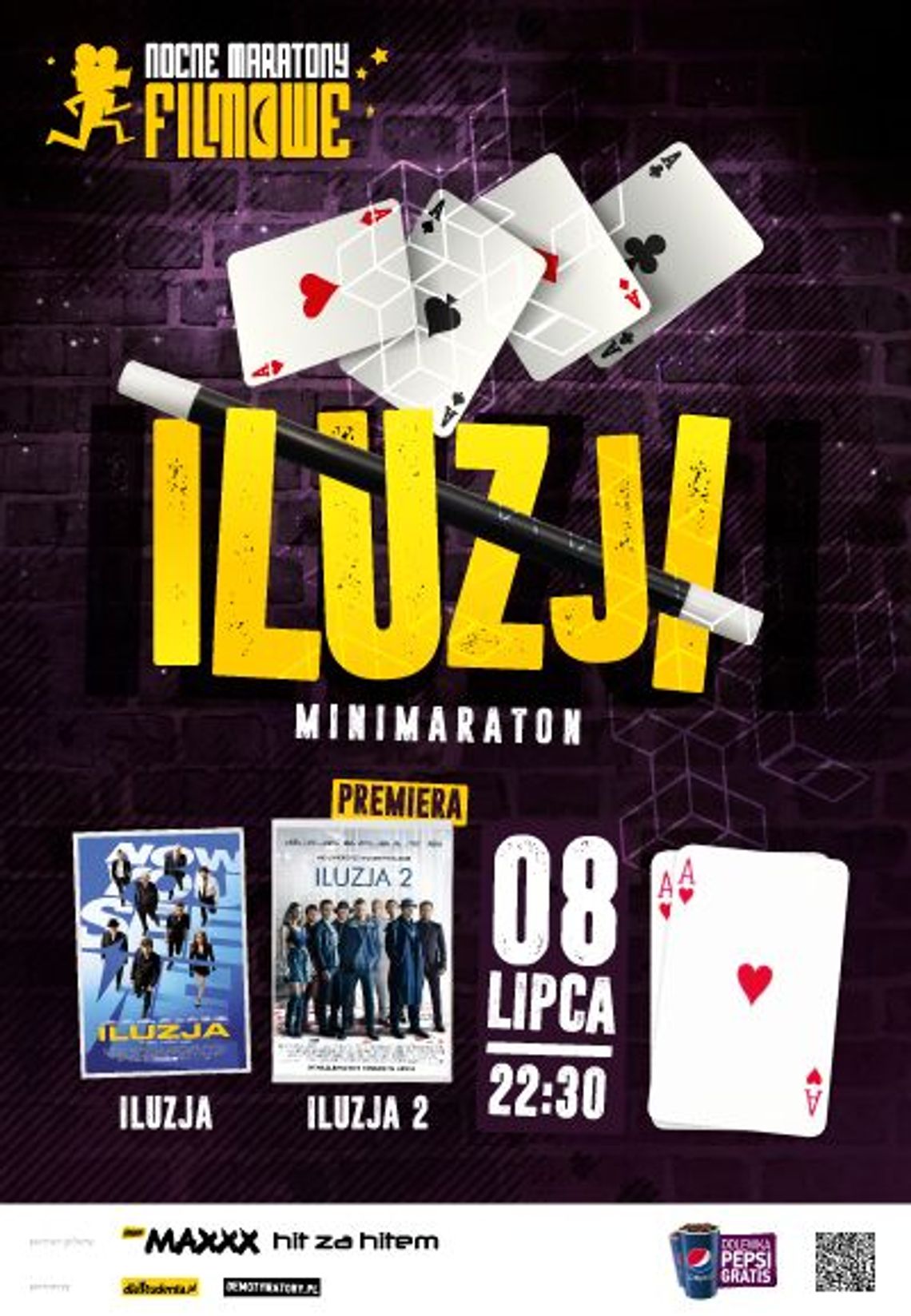 Minimaraton Iluzji juz dzisiejszej nocy w kinie Helios Minimaraton Iluzji juz dzisiejszej nocy w kinie Helios