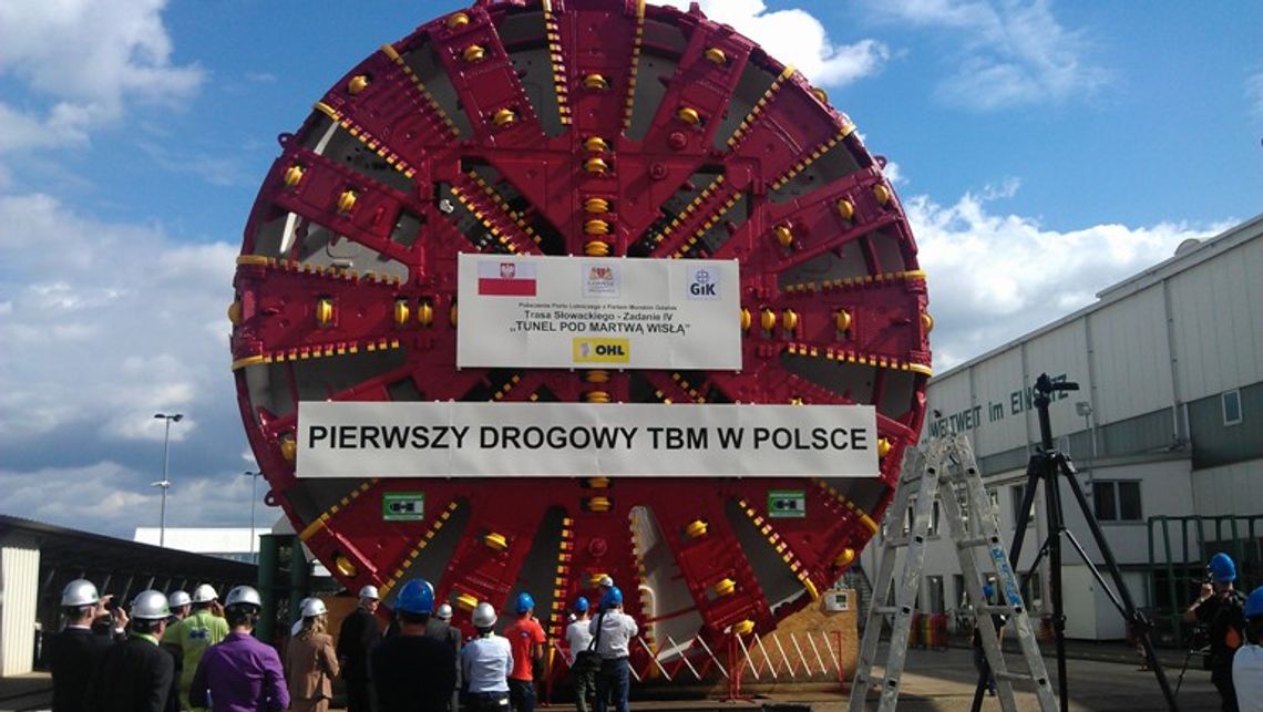 Minister matką chrzestną "kreta". Tunel w  Gdańsku za 1,45 mld zł.