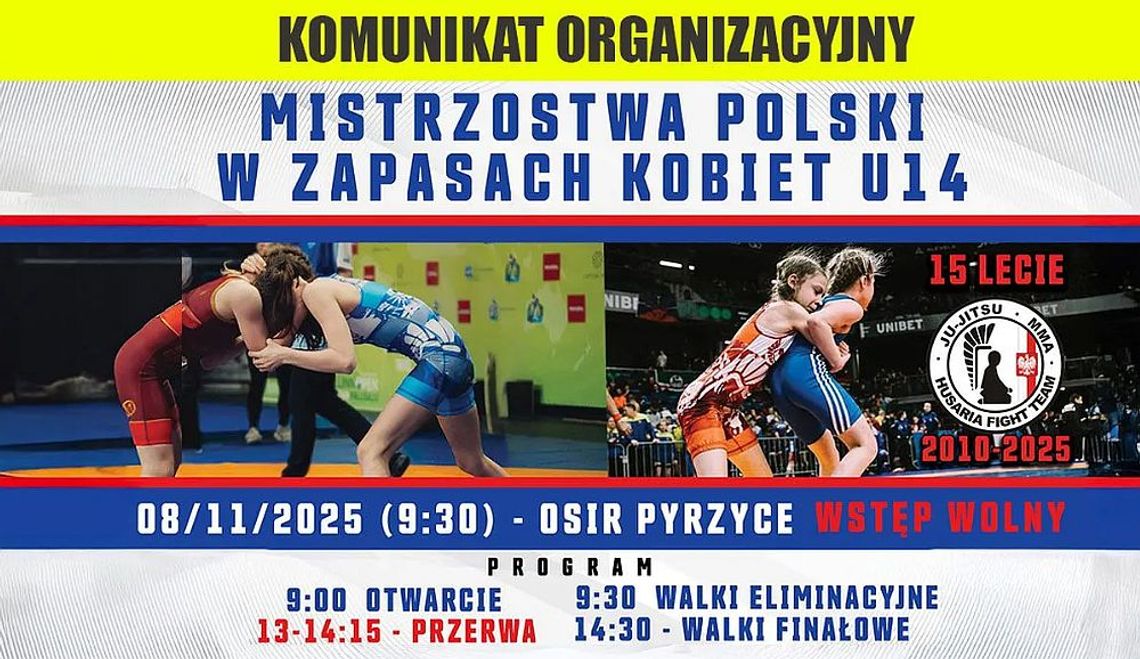 Mistrzostwa Polski Młodziczek U-14 w zapasach kobiet Mistrzostwa Polski Młodziczek U-14 w zapasach kobiet