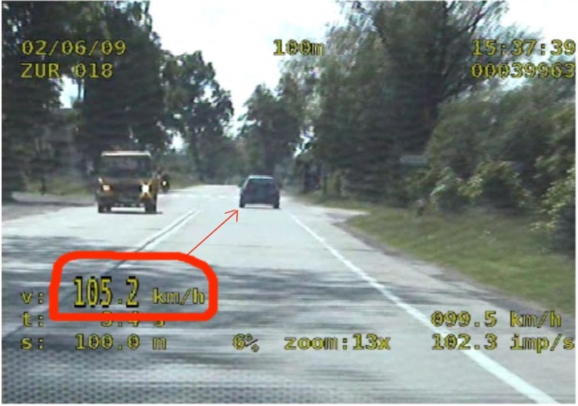 Mknął z podwójną prędkością Mknął z podwójną prędkością