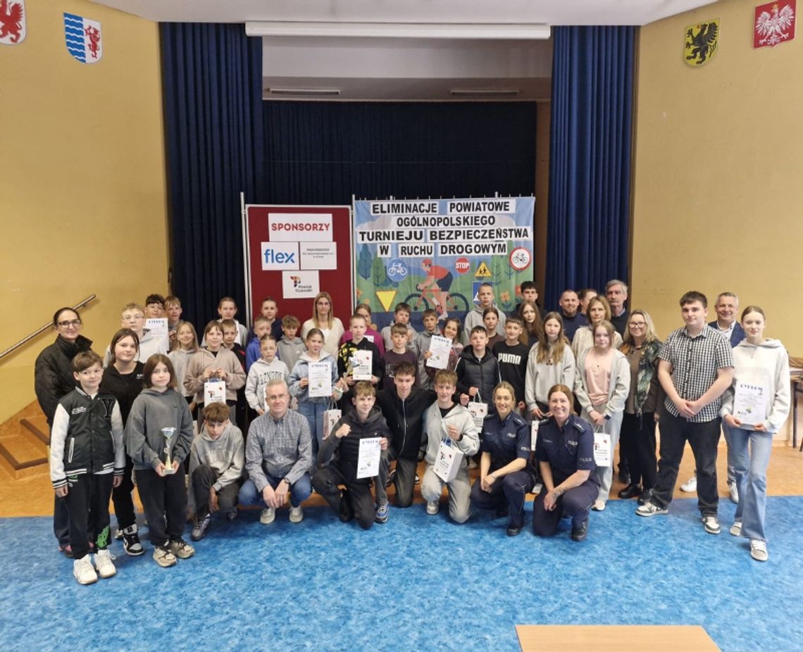 Młodzi rowerzyści z powiatu tczewskiego rywalizowali w turnieju BRD