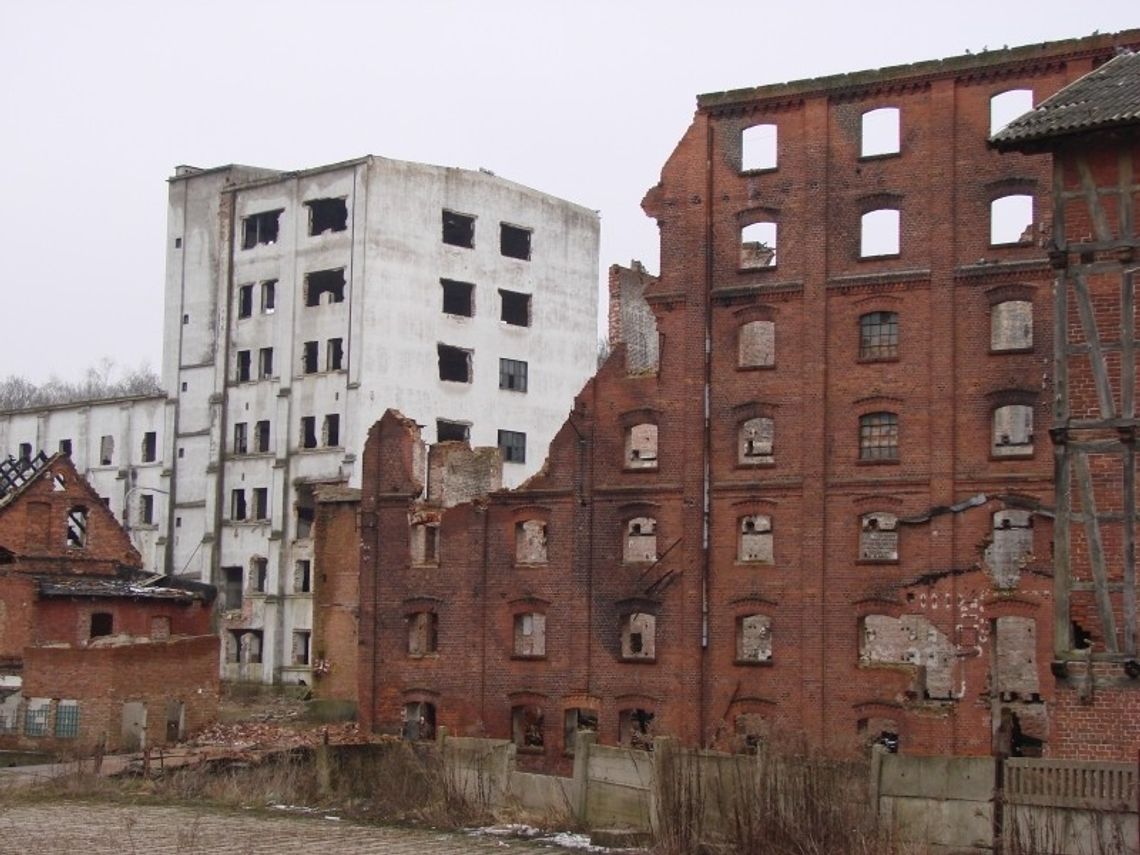 Młyny trafią pod młotek. Jak poinformował wiceprezydent, jesienią ma się odbyć licytacja starogardzkich Młynów