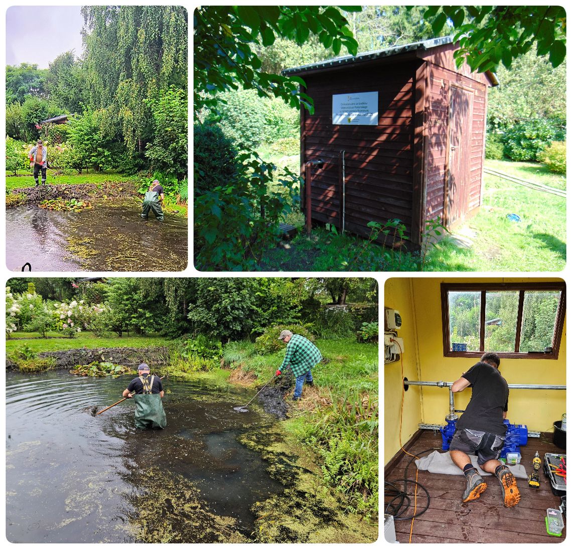 Modernizacja infrastruktury Rodzinnych Ogrodów Działkowych „Malina” w Czarnej Wodzie
