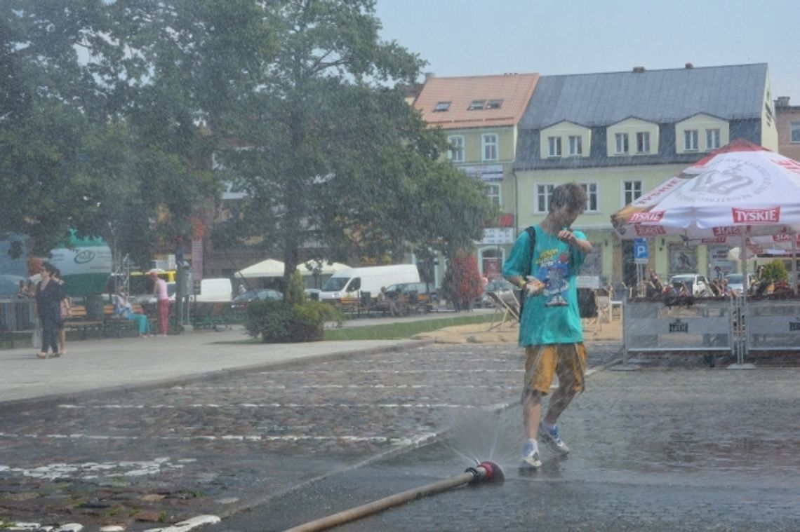 Mokra niespodzianka dla mieszkańców stolicy Kociewia! Mokra niespodzianka dla mieszkańców stolicy Kociewia!