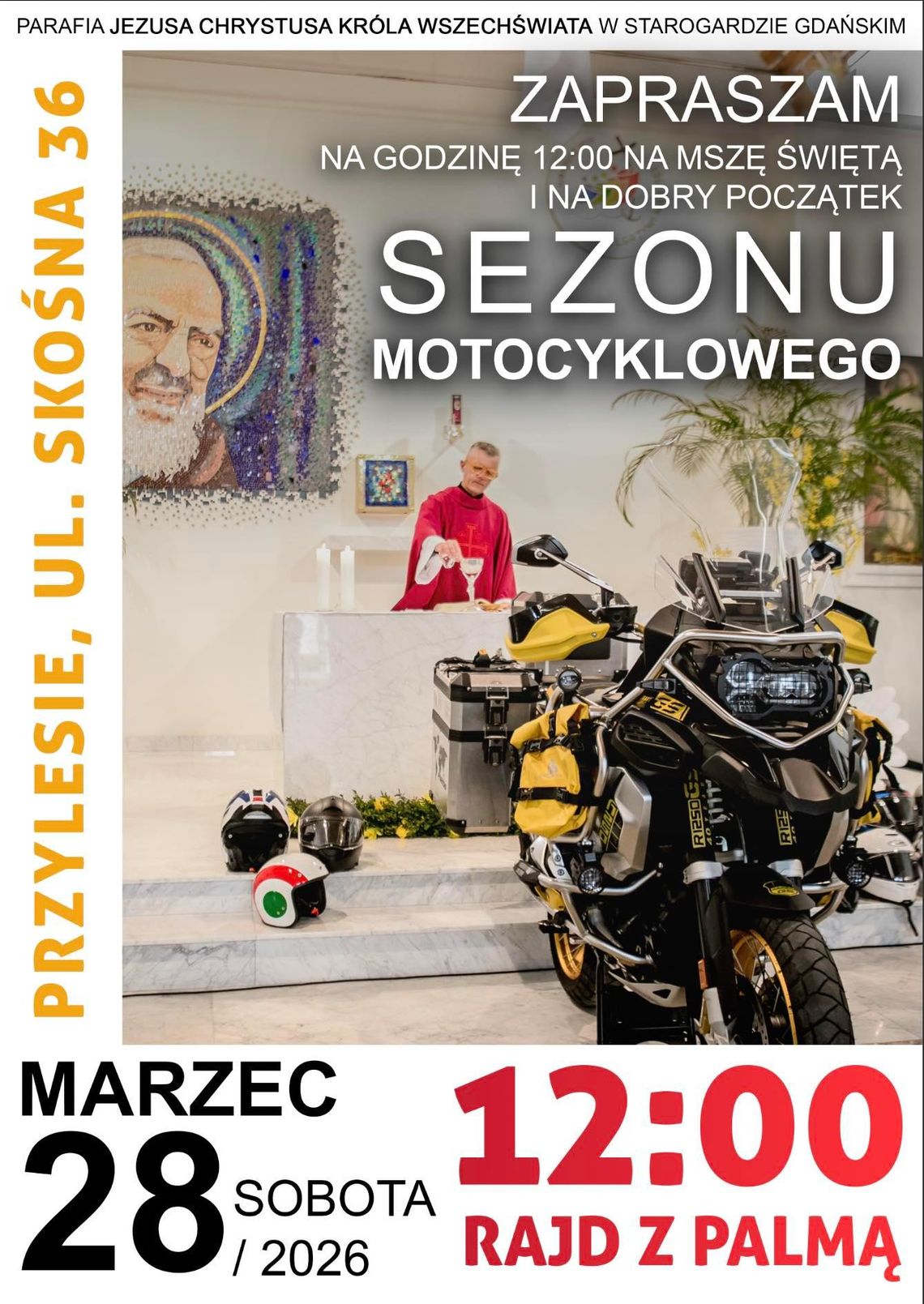 Motocykliści rozpoczną sezon w Starogardzie Gdańskim Motocykliści rozpoczną sezon w Starogardzie Gdańskim