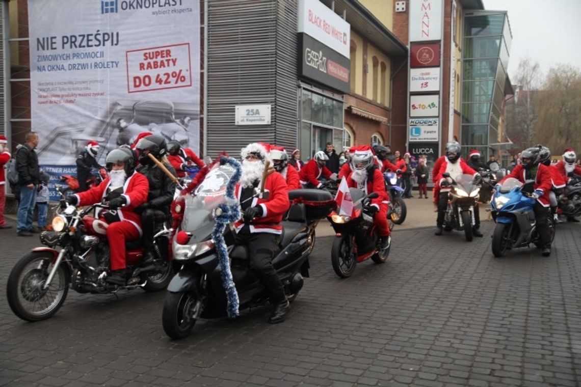 Motomikołaje wspierali potrzebujących