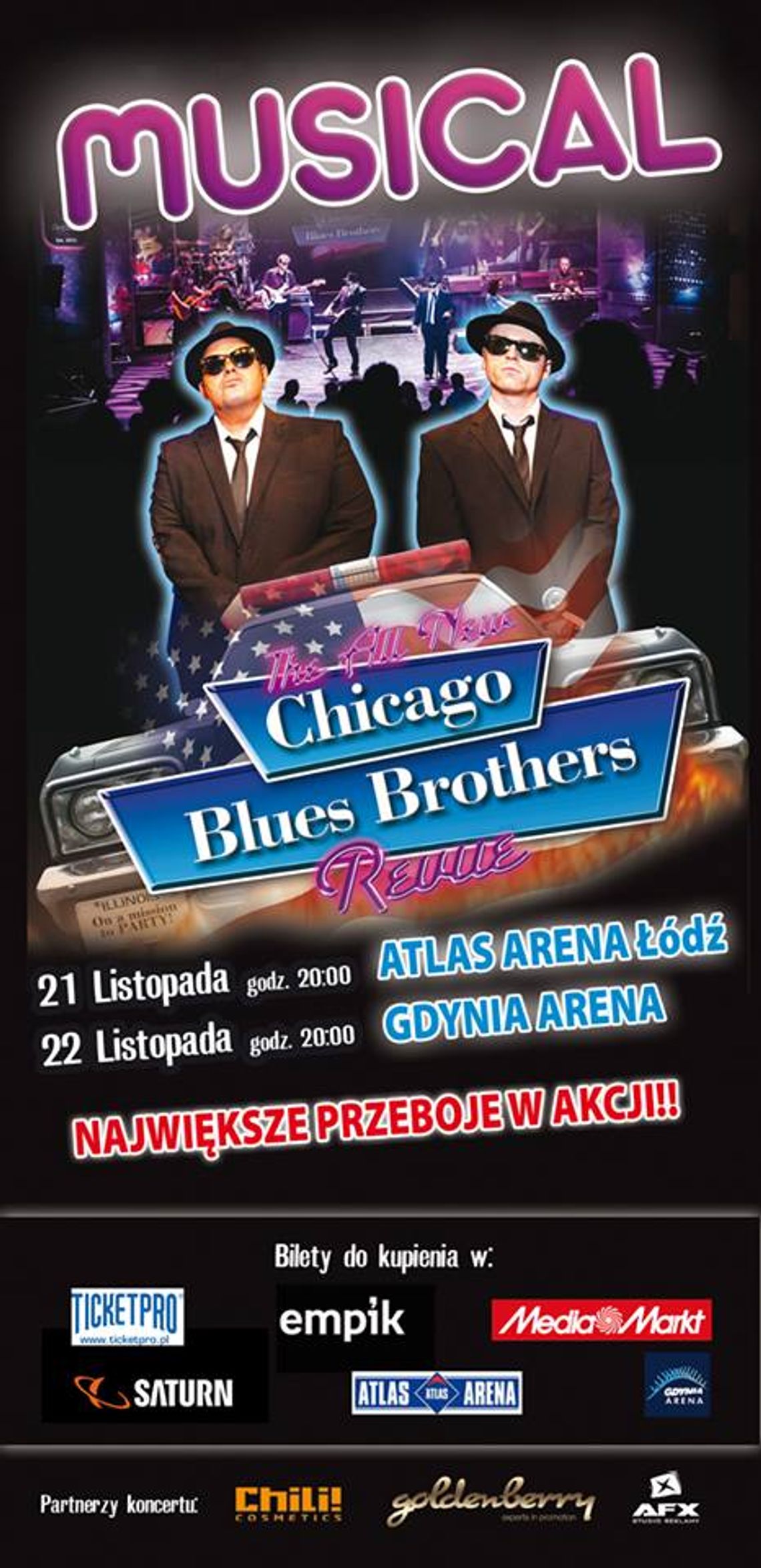 Musical Chicago Blues Brothers w Gdyni