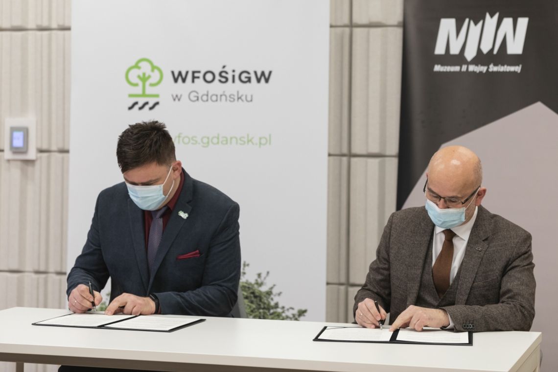 Muzeum II Wojny Światowej i WFOŚiGW w Gdańsku zawarły porozumienie o współpracy