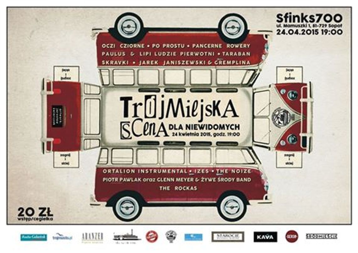 Muzycy zbierają na bus dla głuchoniewidomych