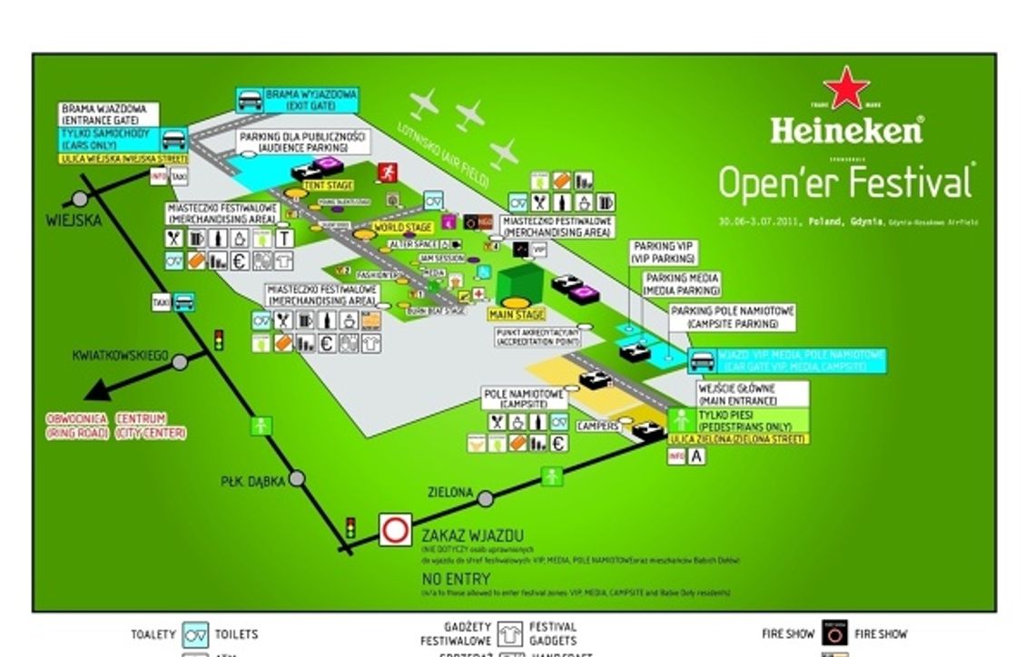 Muzyczna uczta w Gdyni. Cztery dni i noce Heineken Open'er