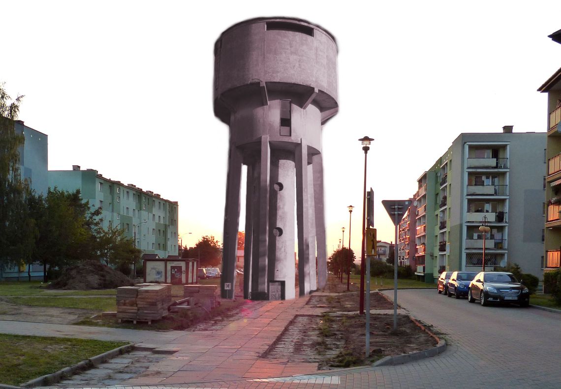 Na luzie: Wieża ciśnień w centrum Suchostrzyg! Na luzie: Wieża ciśnień w centrum Suchostrzyg!
