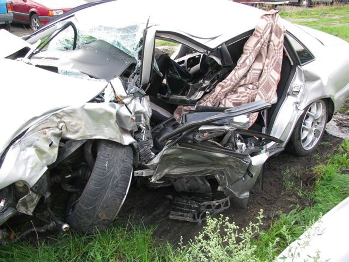 Na prostej drodze w drzewo