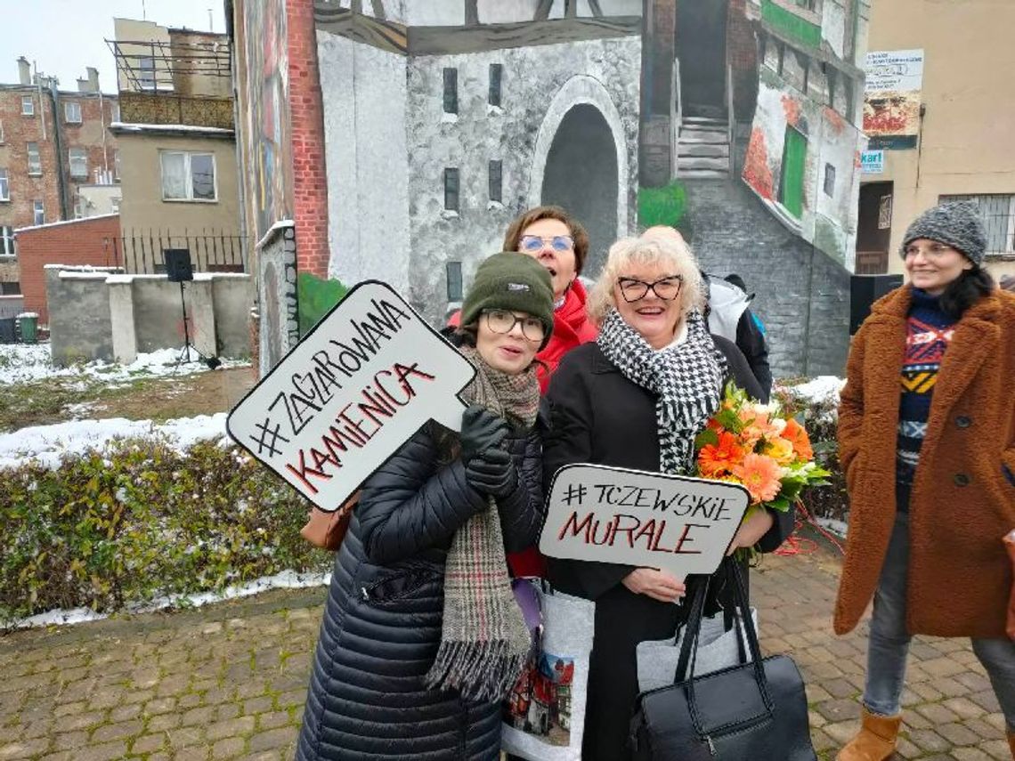 Na ul. Podmurnej 12 odsłonięto nowy tczewski mural! RELACJA z wydarzenia