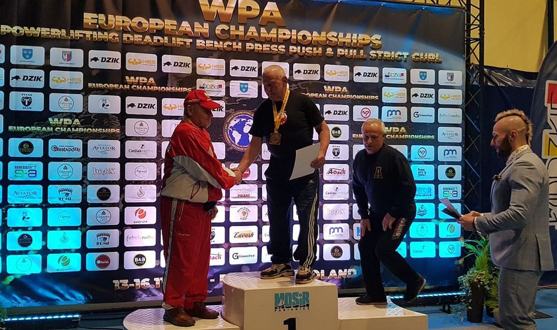 Nadal nie schodzi z podium! Tytuł mistrza Europy dla tczewianina – Józefa Bejgrowicza Nadal nie schodzi z podium! Tytuł mistrza Europy dla tczewianina – Józefa Bejgrowicza