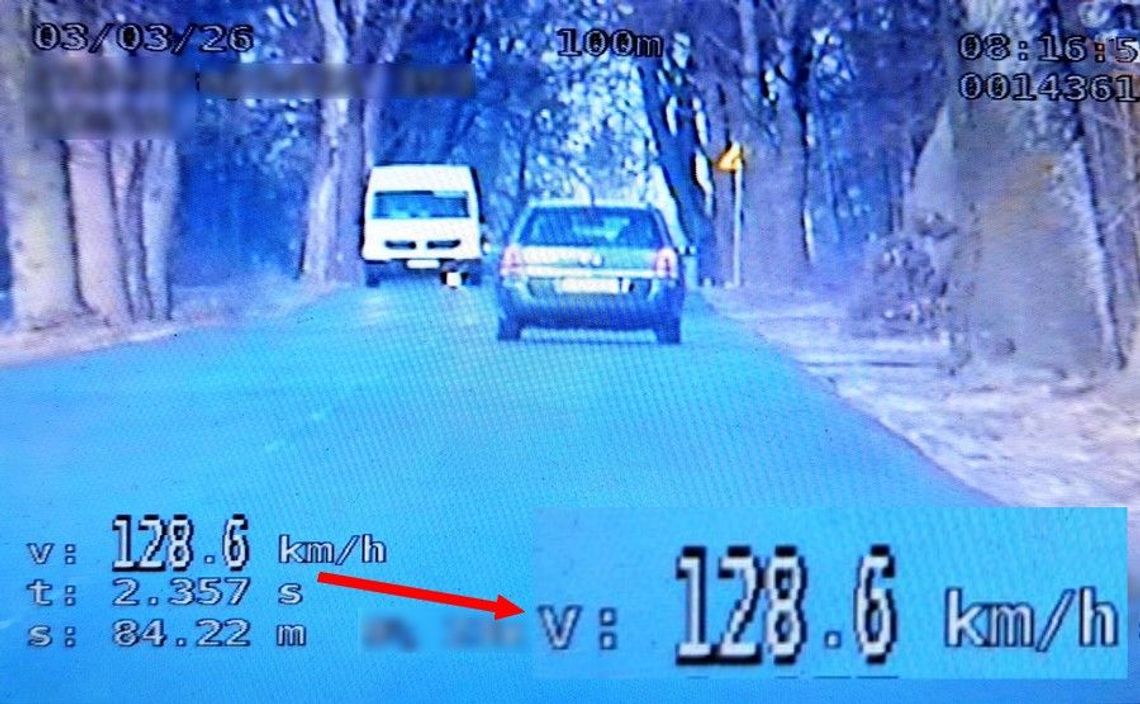 Nadmierna prędkość i alkohol. Stracili prawo jazdy w dniu wejścia nowych przepisów.