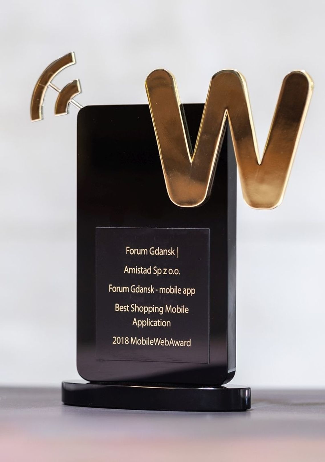 Nagroda Mobile Web Award dla Forum Gdańsk 