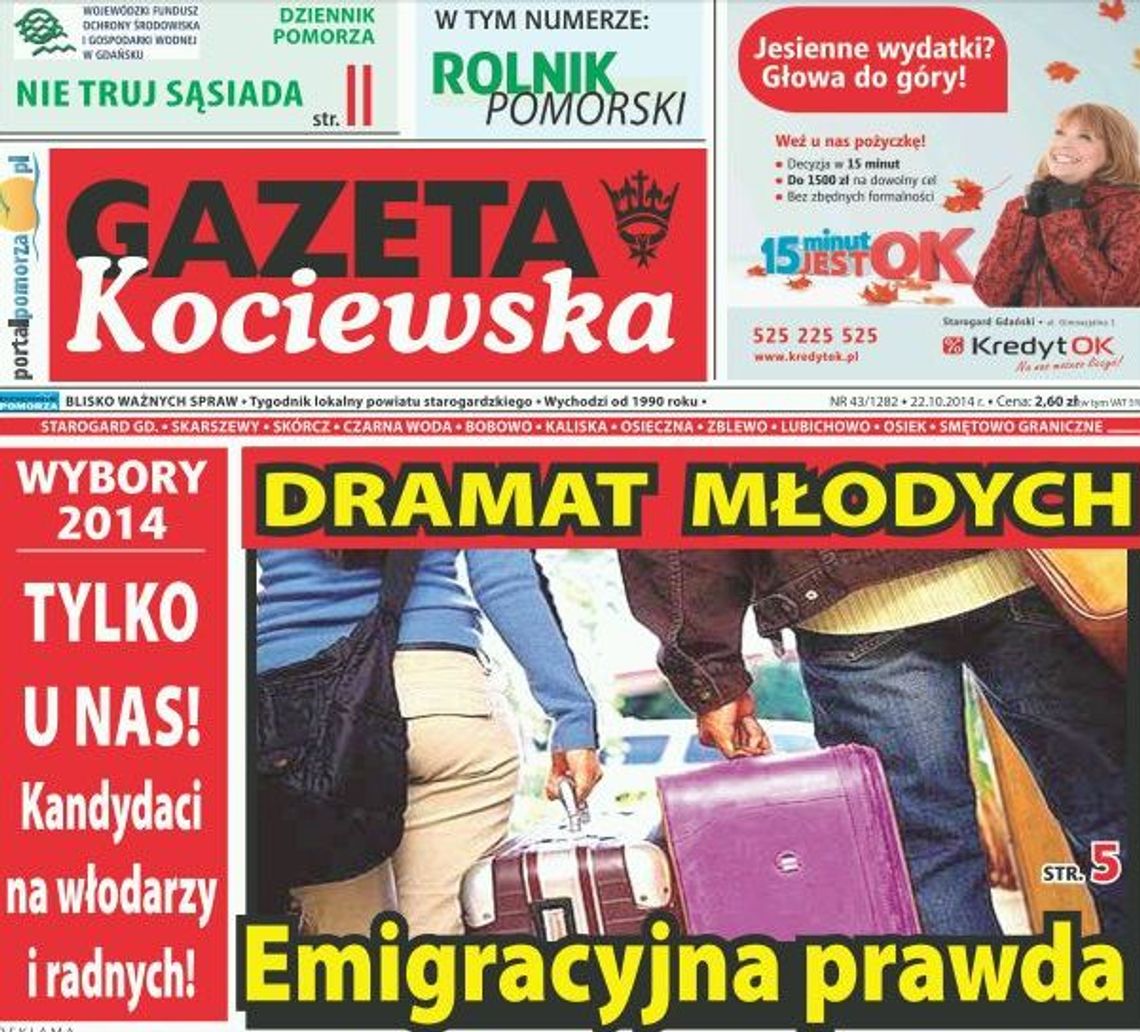 Najnowsza Gazeta Kociewska już w kioskach! Najnowsza Gazeta Kociewska już w kioskach!