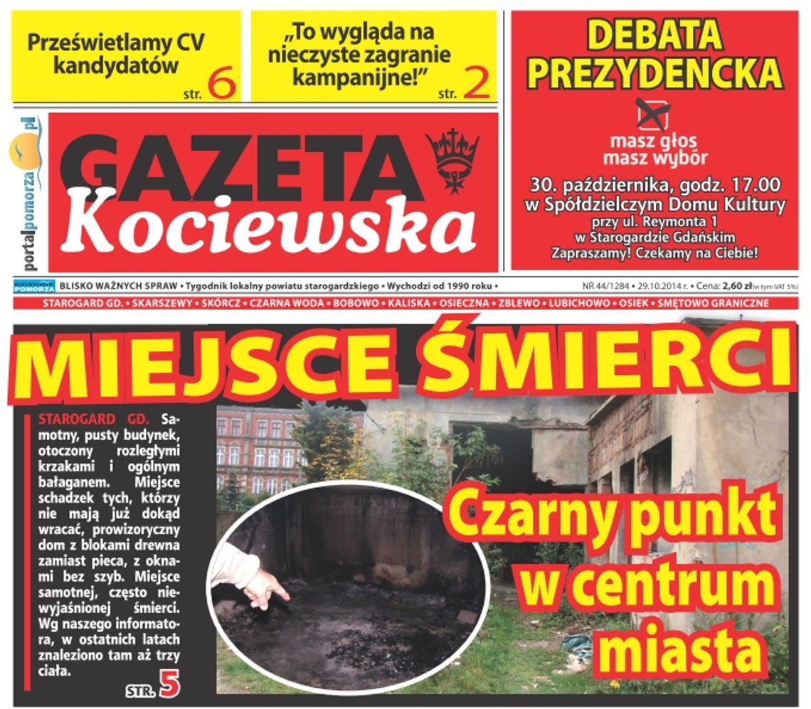 Najnowsza Gazeta Kociewska już w kioskach! Najnowsza Gazeta Kociewska już w kioskach!