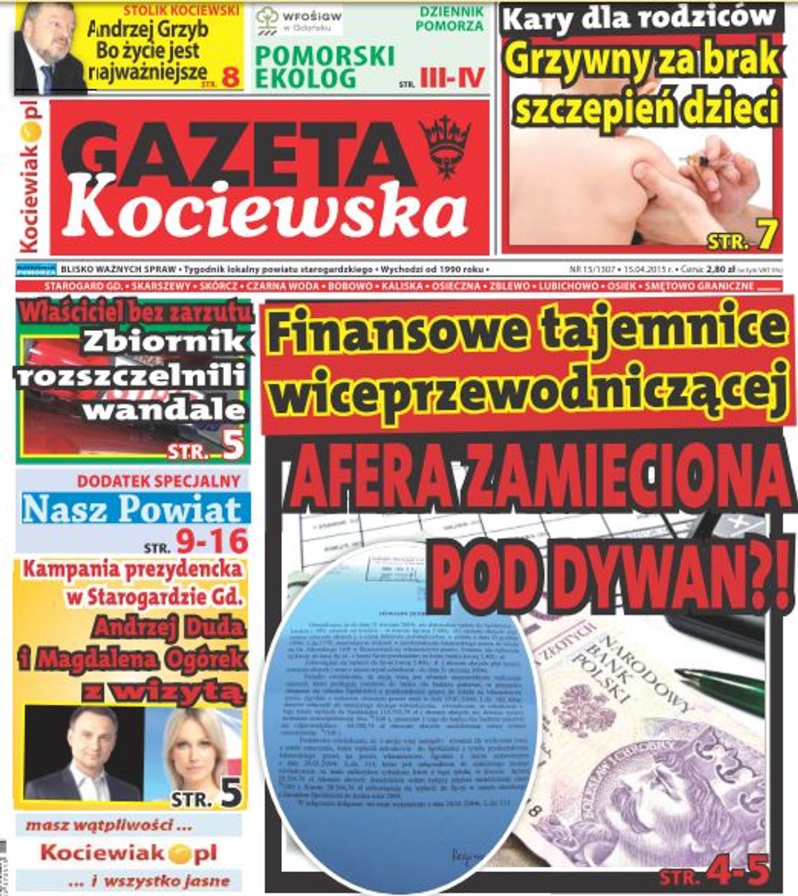 Najnowsza Gazeta Kociewska już w kioskach! Najnowsza Gazeta Kociewska już w kioskach!