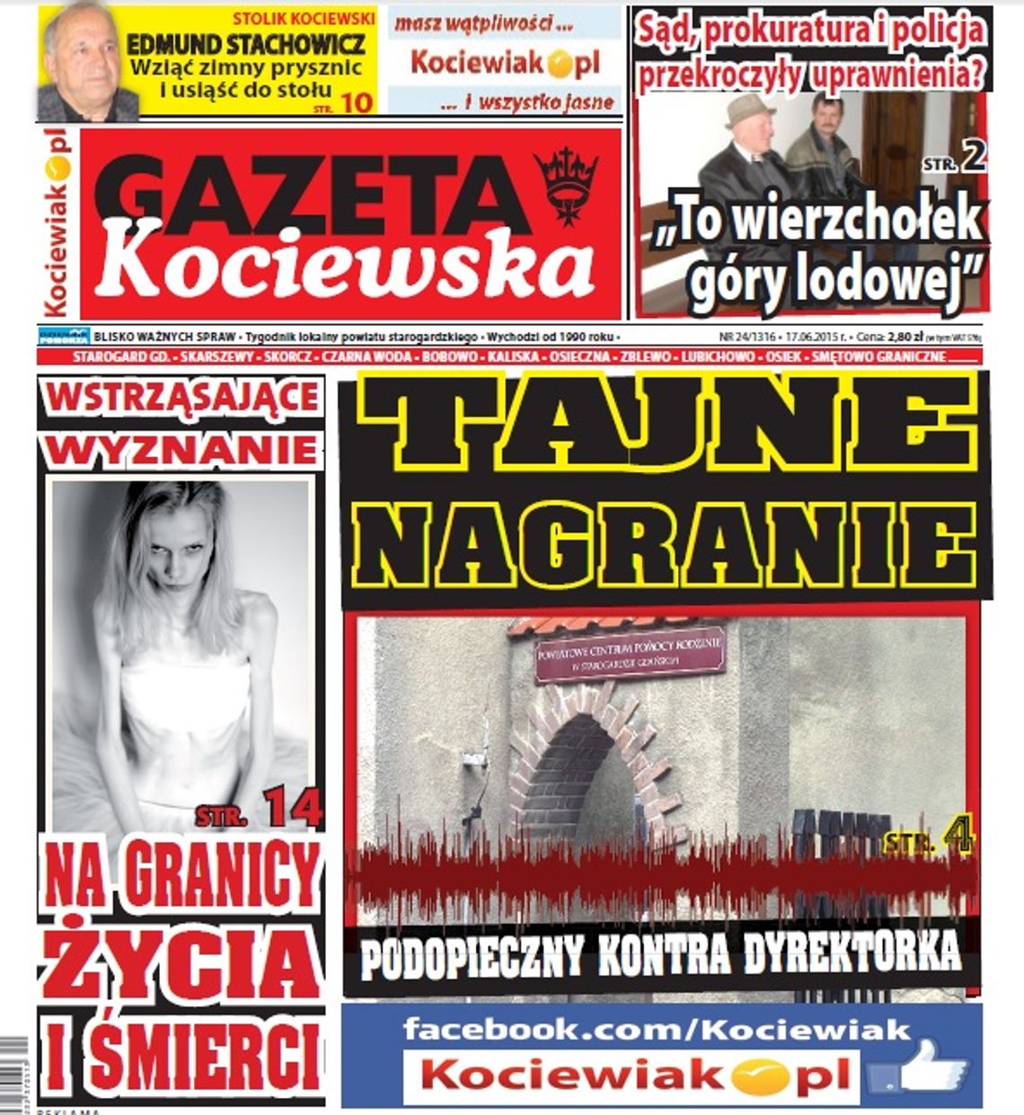 Najnowsza Gazeta Kociewska już w kioskach! Najnowsza Gazeta Kociewska już w kioskach!