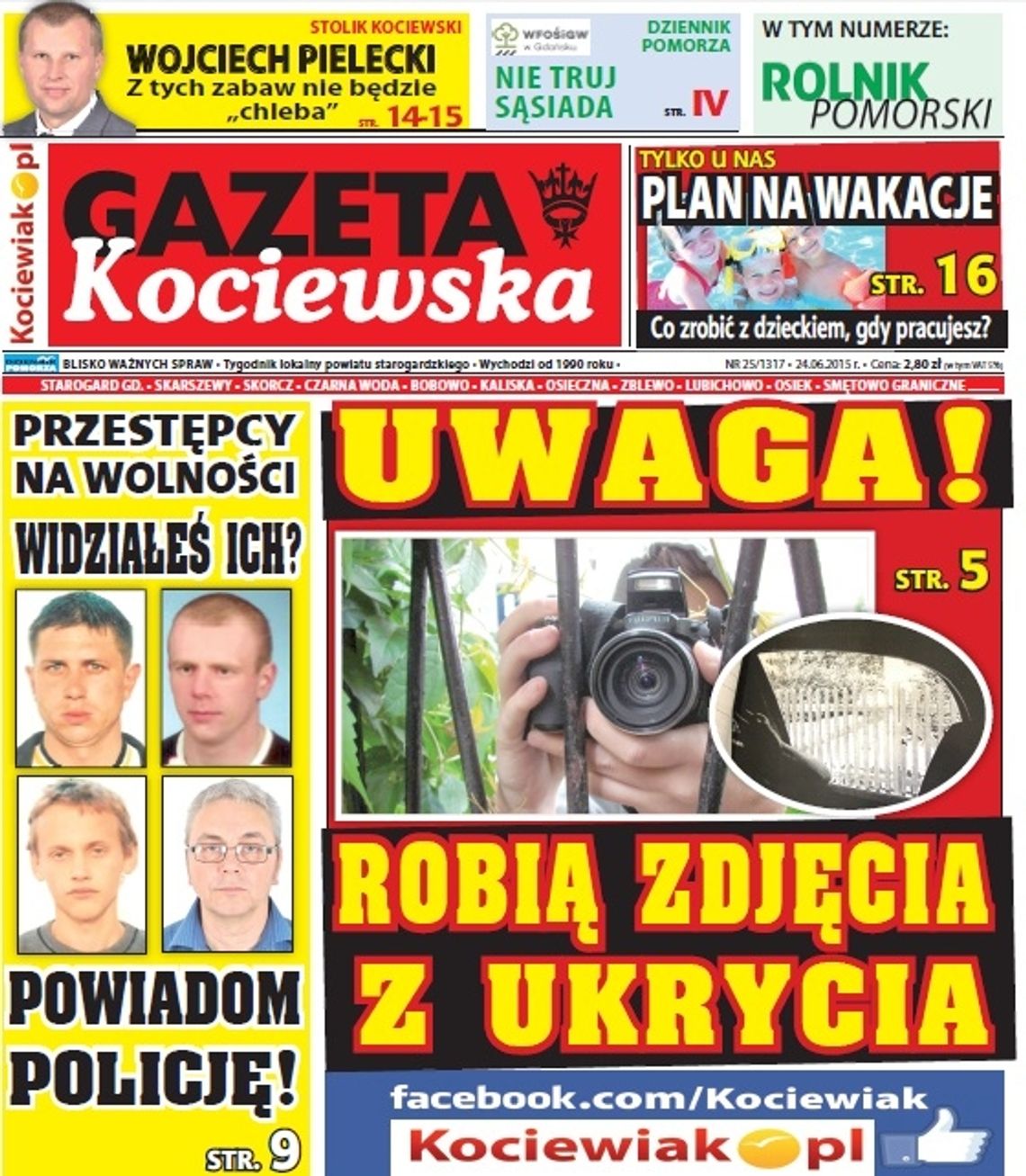Najnowsza Gazeta Kociewska już w kioskach! Najnowsza Gazeta Kociewska już w kioskach!
