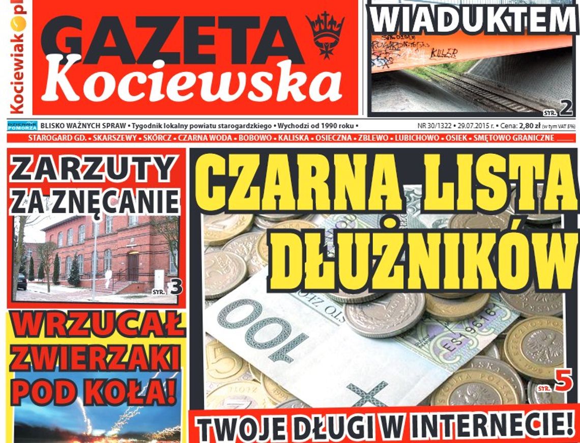 Najnowsza Gazeta Kociewska już w kioskach! Najnowsza Gazeta Kociewska już w kioskach!