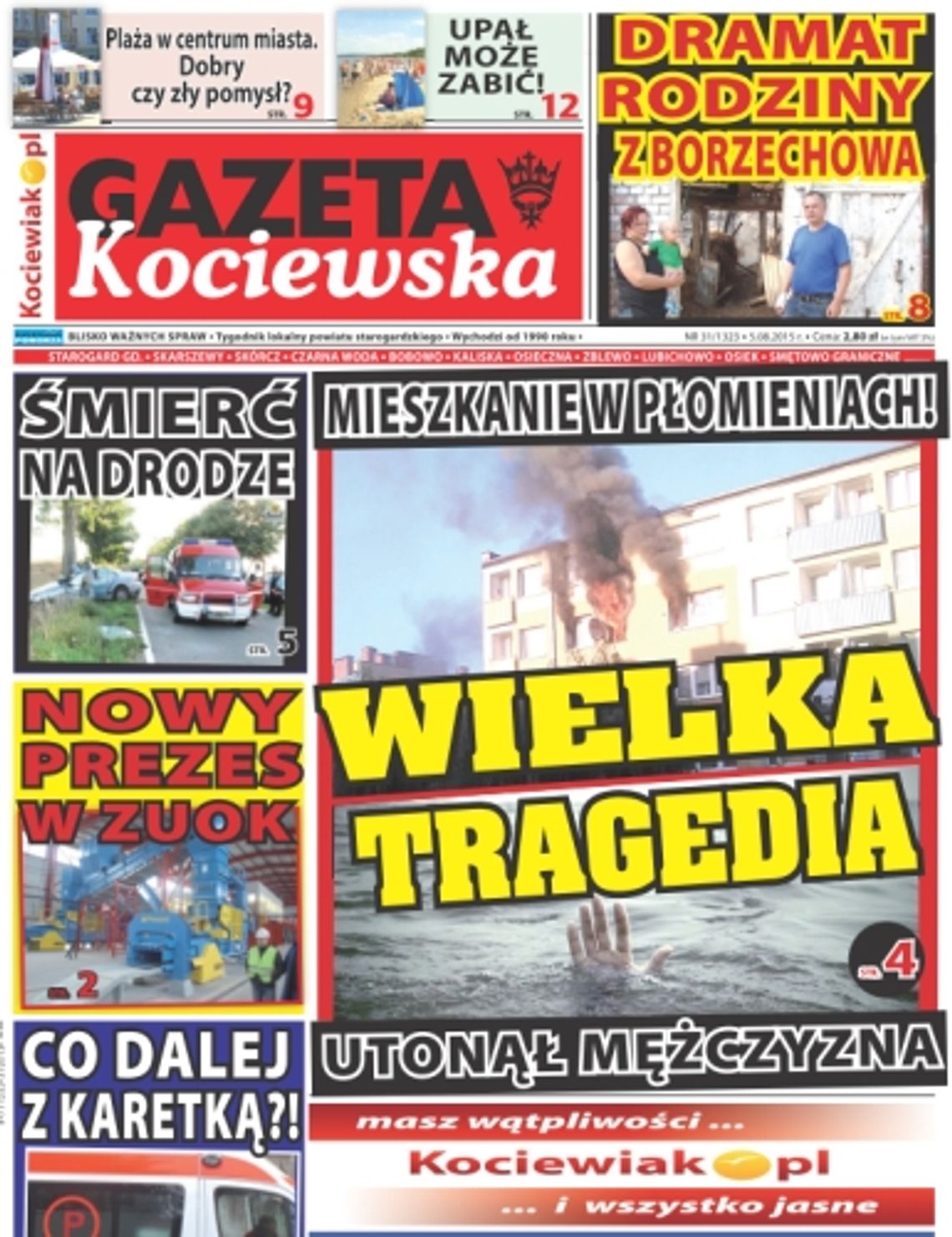 Najnowsza Gazeta Kociewska już w kioskach! Najnowsza Gazeta Kociewska już w kioskach!