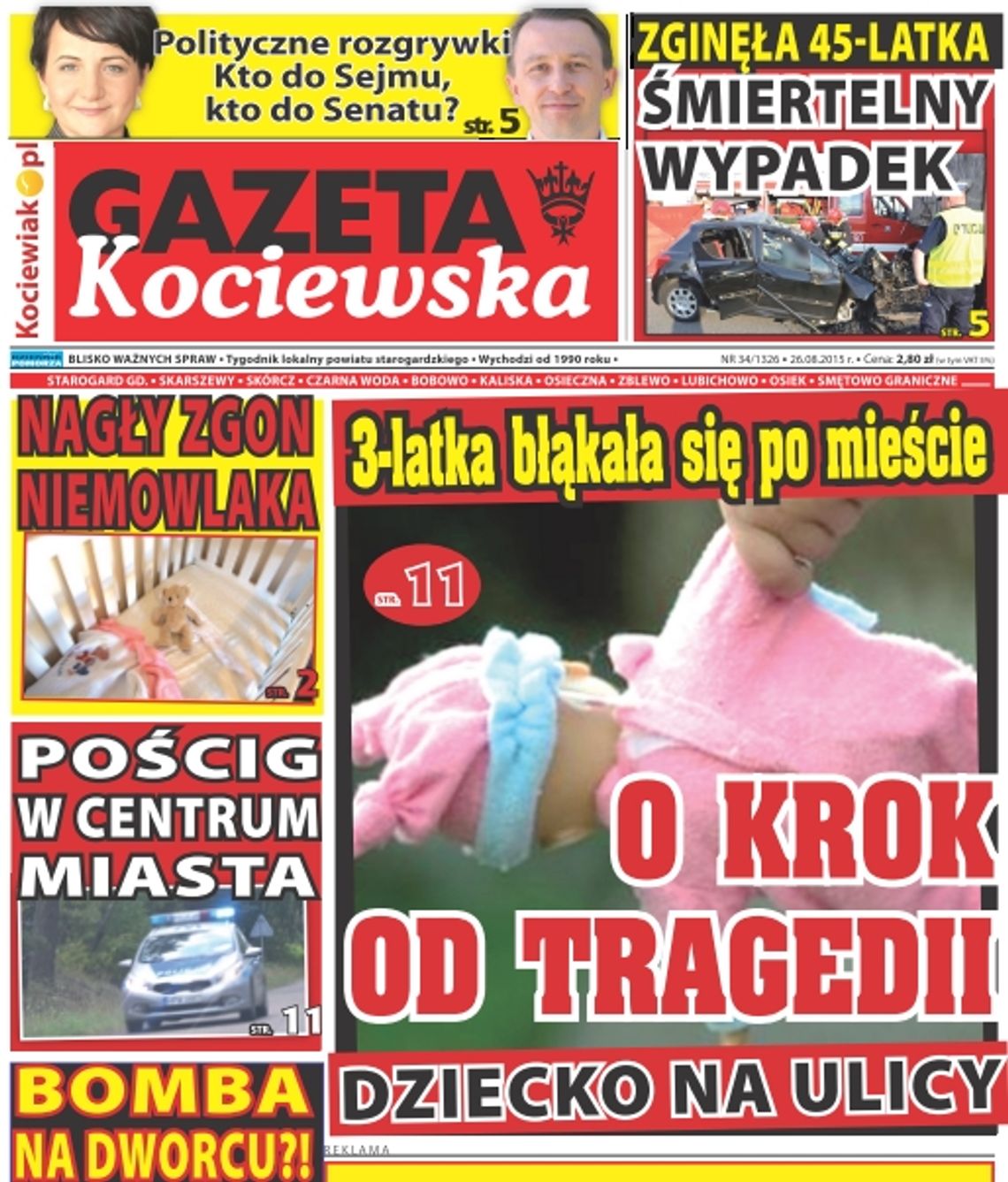 Najnowsza Gazeta Kociewska już w kioskach! Najnowsza Gazeta Kociewska już w kioskach!