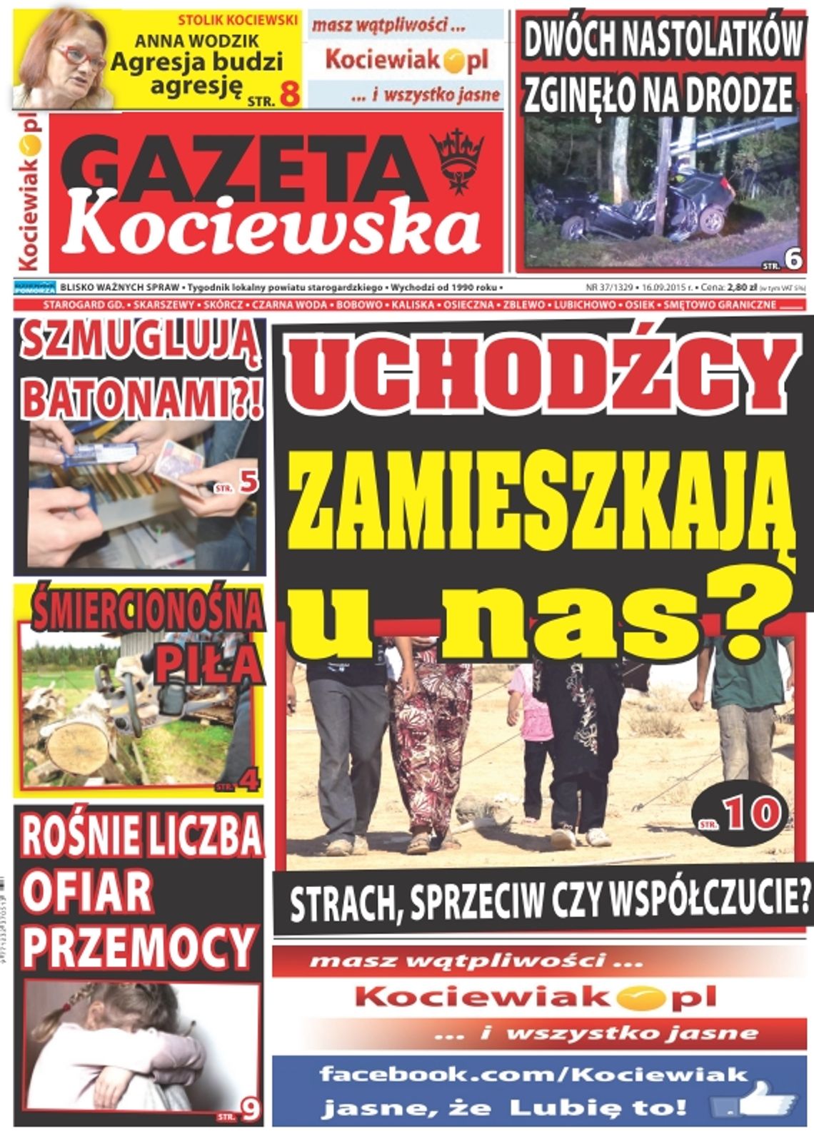 Najnowsza Gazeta Kociewska już w kioskach! Najnowsza Gazeta Kociewska już w kioskach!