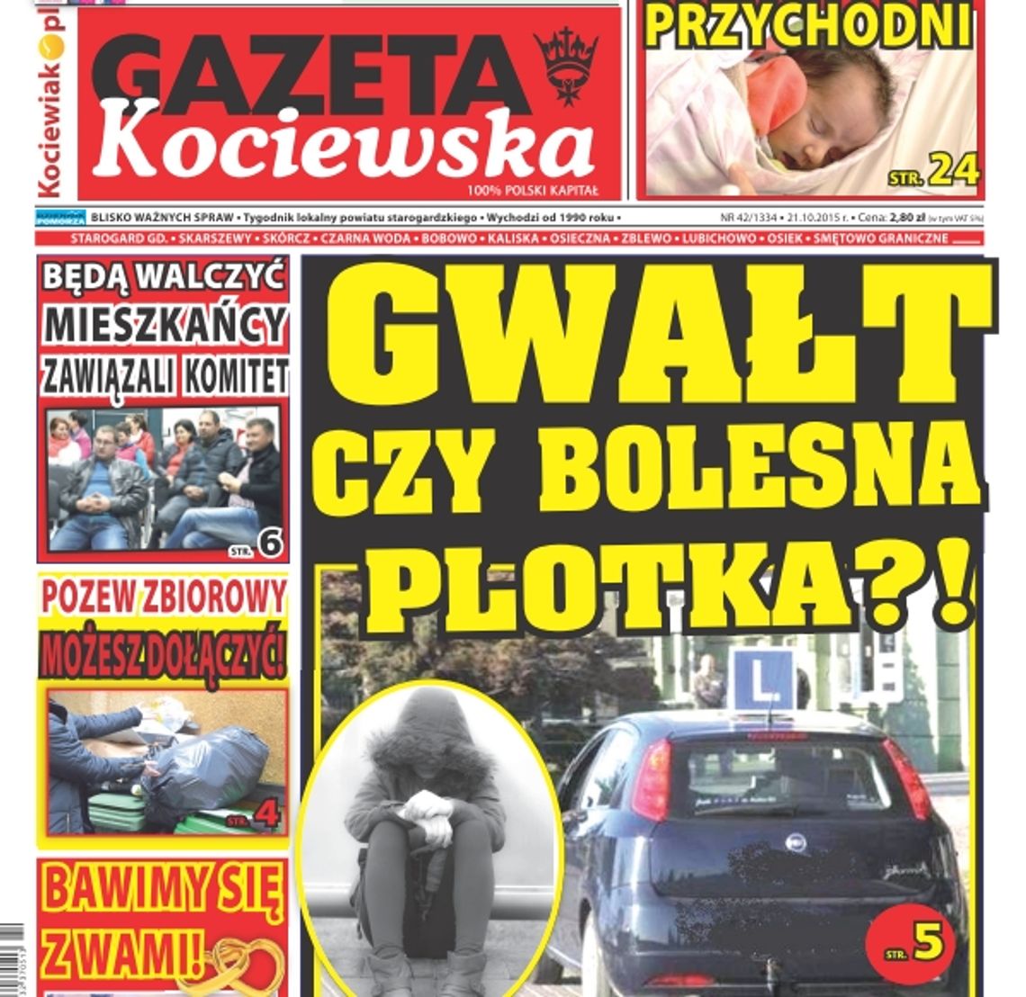 Najnowsza Gazeta Kociewska już w kioskach! Najnowsza Gazeta Kociewska już w kioskach!