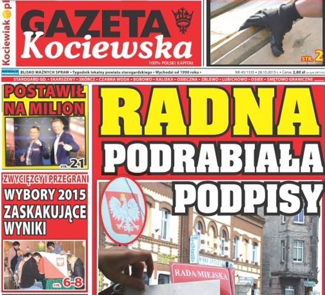 Najnowsza Gazeta Kociewska już w kioskach! Najnowsza Gazeta Kociewska już w kioskach!