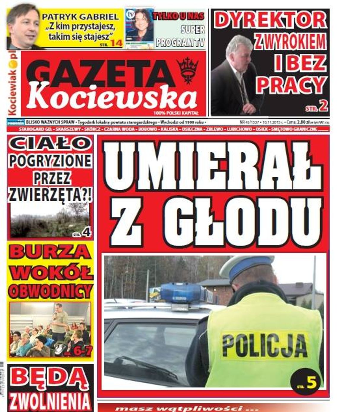 Najnowsza Gazeta Kociewska już w kioskach! Najnowsza Gazeta Kociewska już w kioskach!