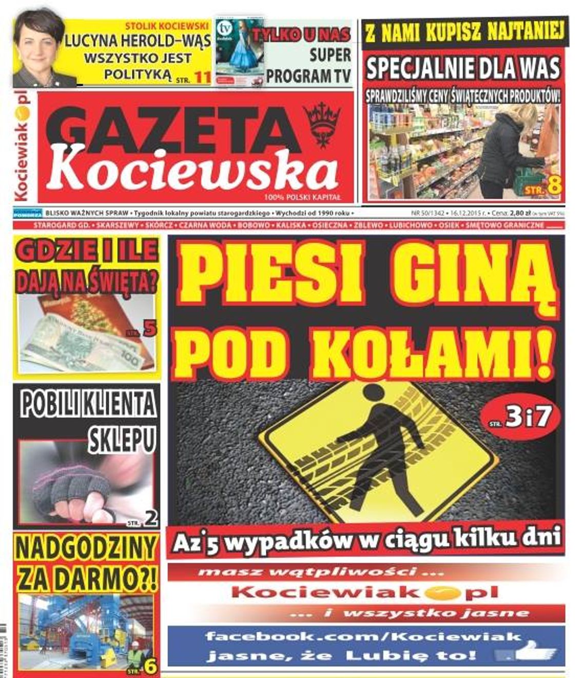 Najnowsza Gazeta Kociewska już w kioskach! Najnowsza Gazeta Kociewska już w kioskach!