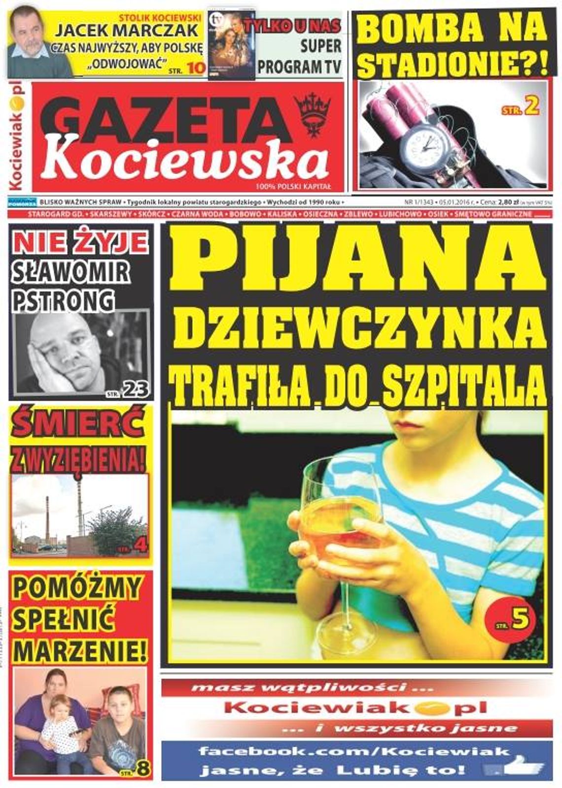 Najnowsza Gazeta Kociewska już w kioskach! Najnowsza Gazeta Kociewska już w kioskach!