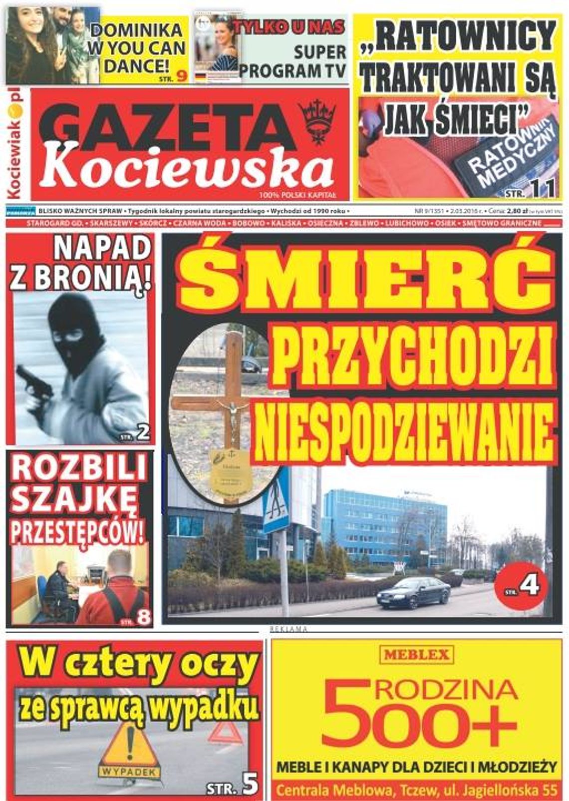Najnowsza Gazeta Kociewska już w kioskach! Najnowsza Gazeta Kociewska już w kioskach!