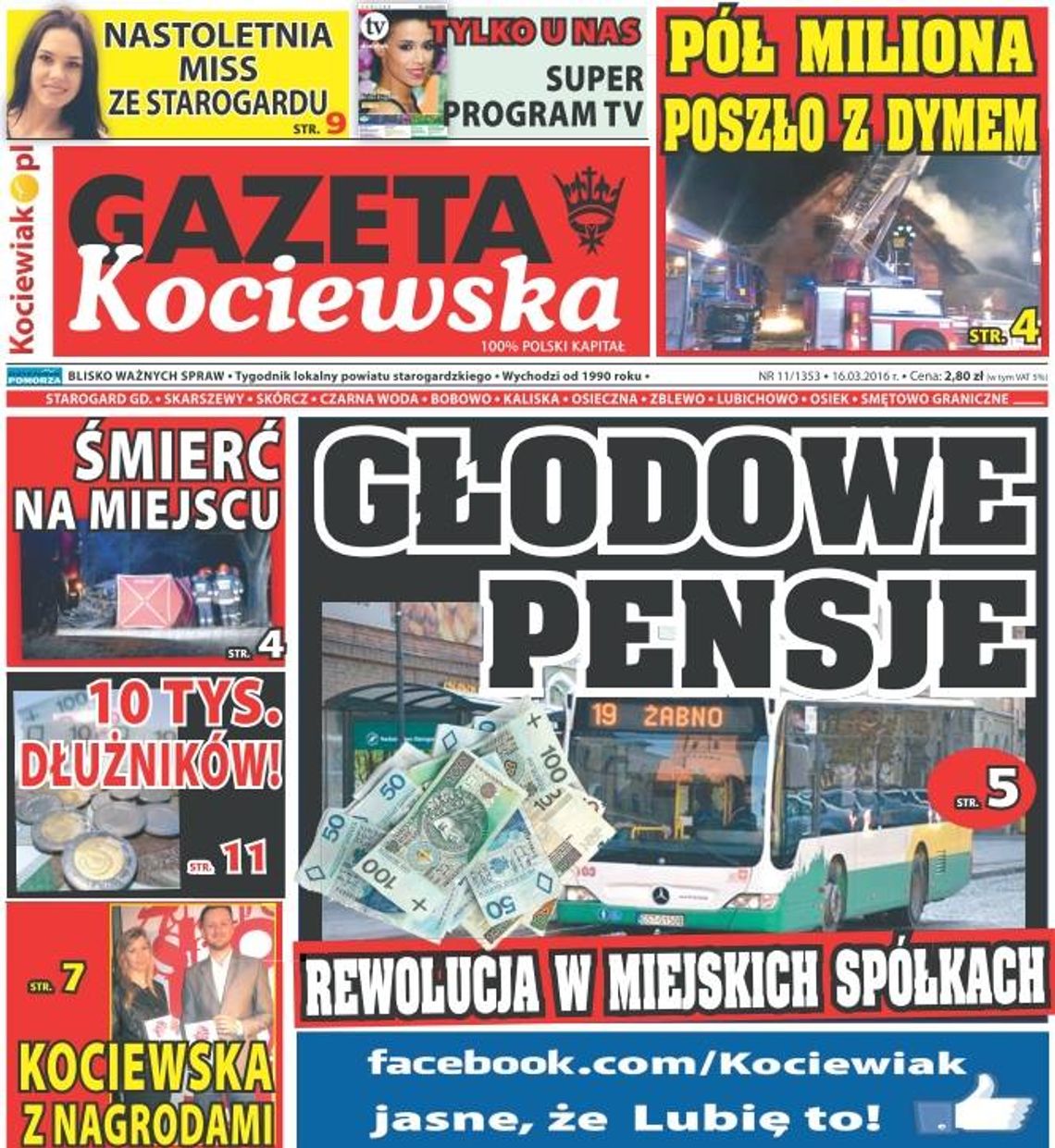 Najnowsza Gazeta Kociewska już w kioskach!