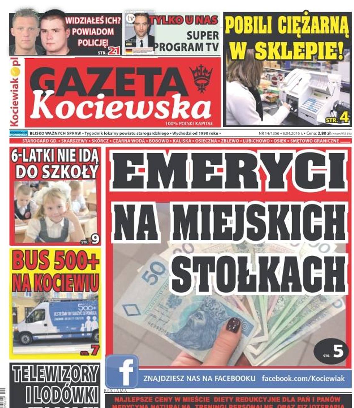 Najnowsza Gazeta Kociewska już w kioskach!