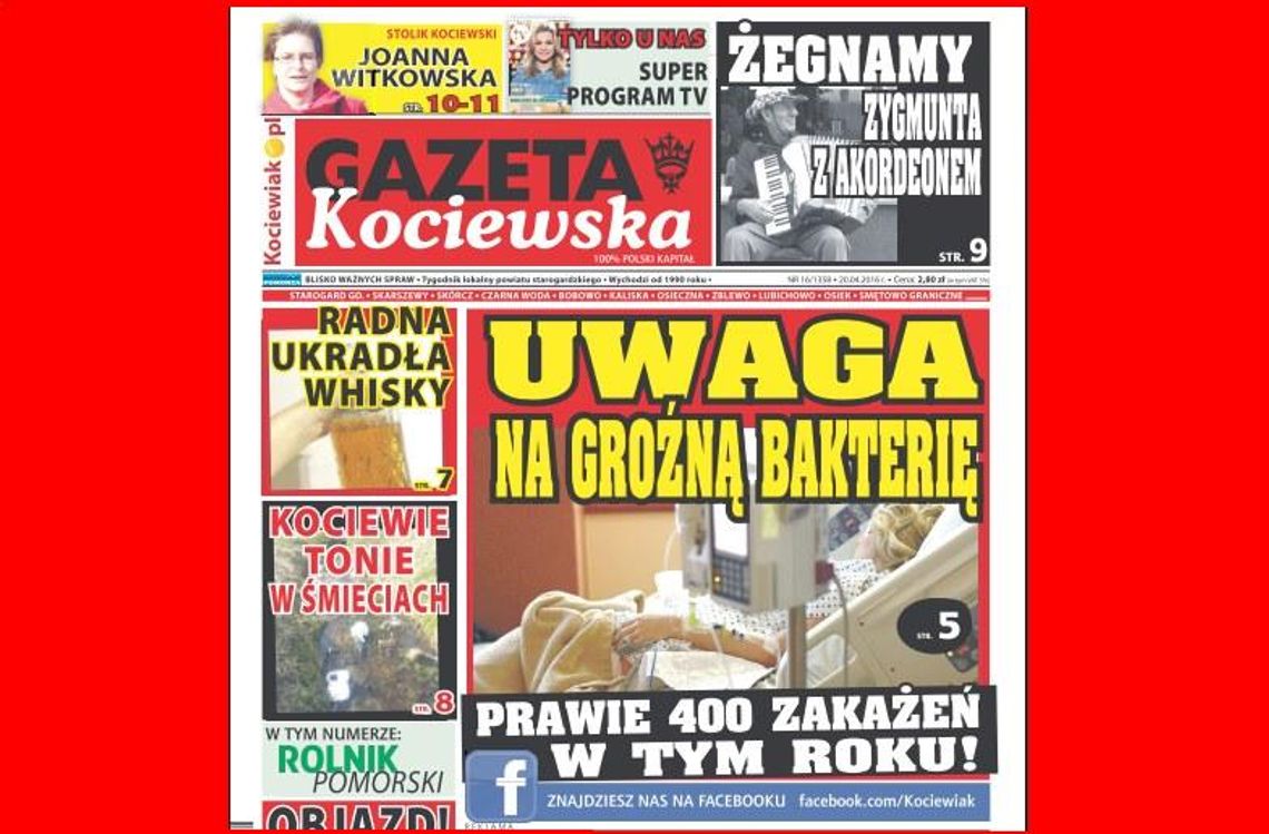 Najnowsza Gazeta Kociewska już w kioskach!