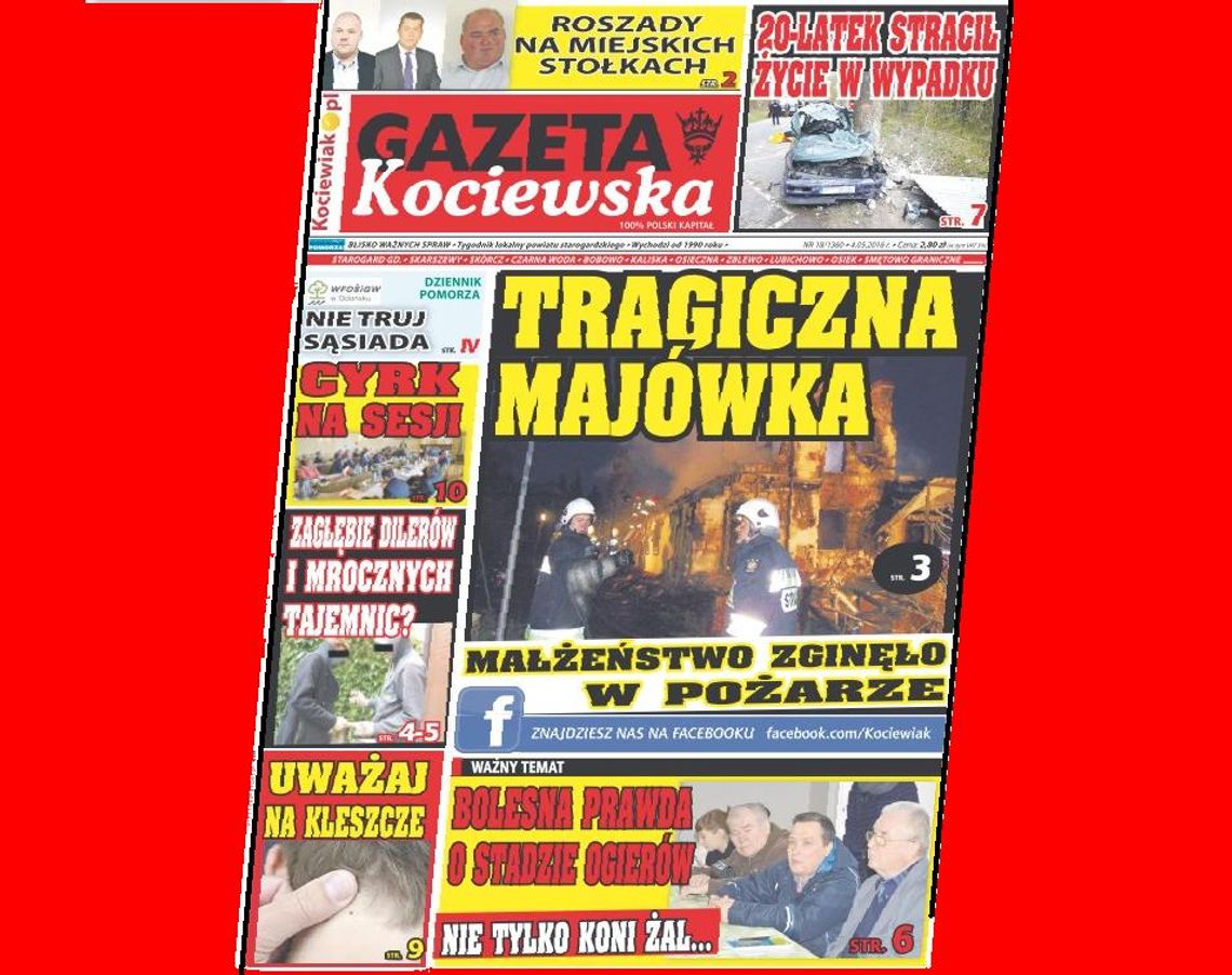 Najnowsza Gazeta Kociewska już w kioskach!