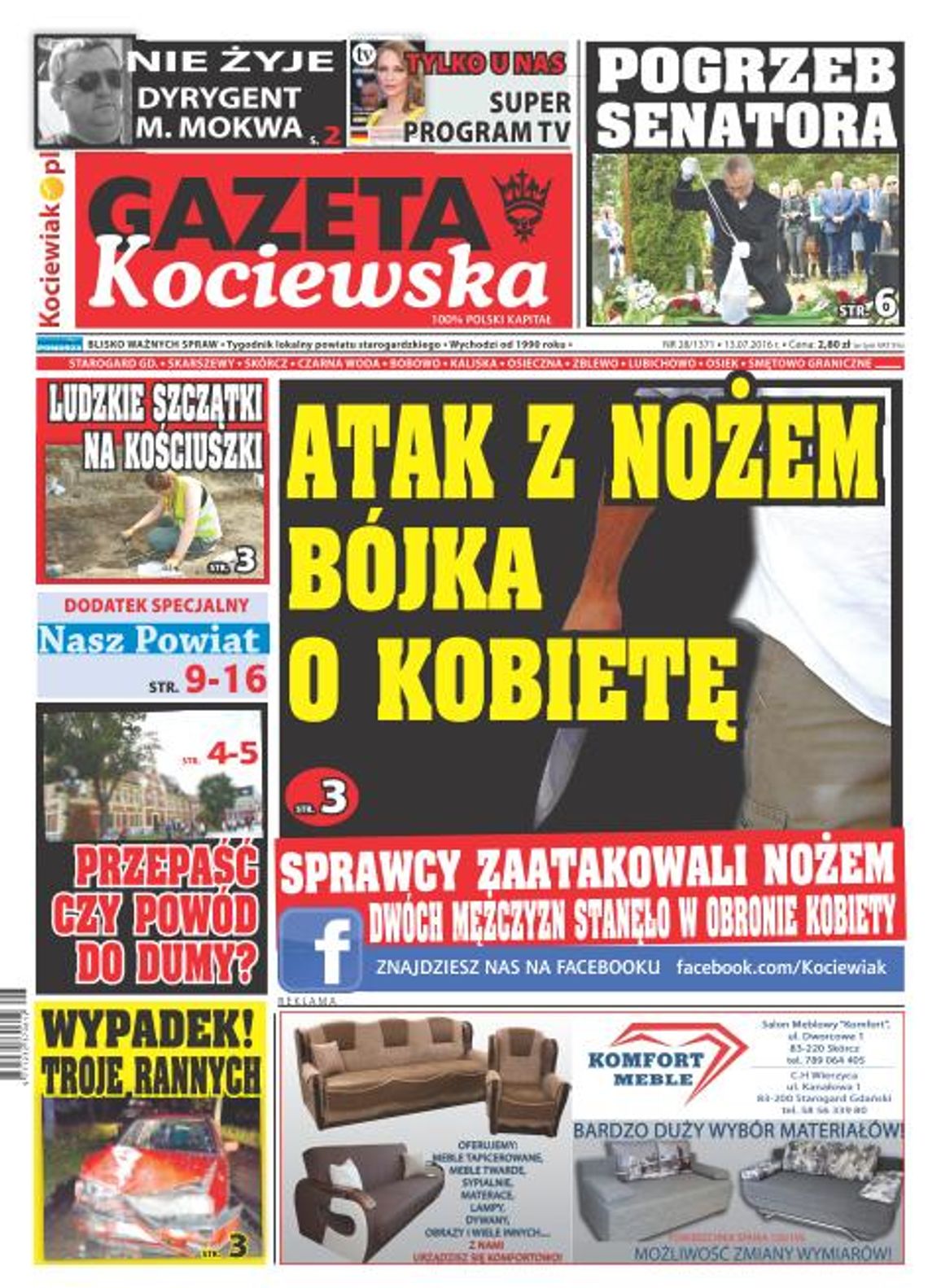 Najnowsza Gazeta Kociewska już w kioskach!
