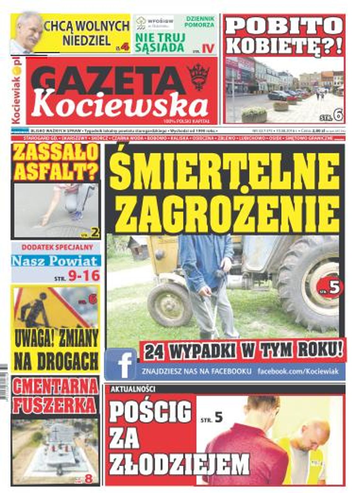Najnowsza Gazeta Kociewska już w kioskach! Najnowsza Gazeta Kociewska już w kioskach!