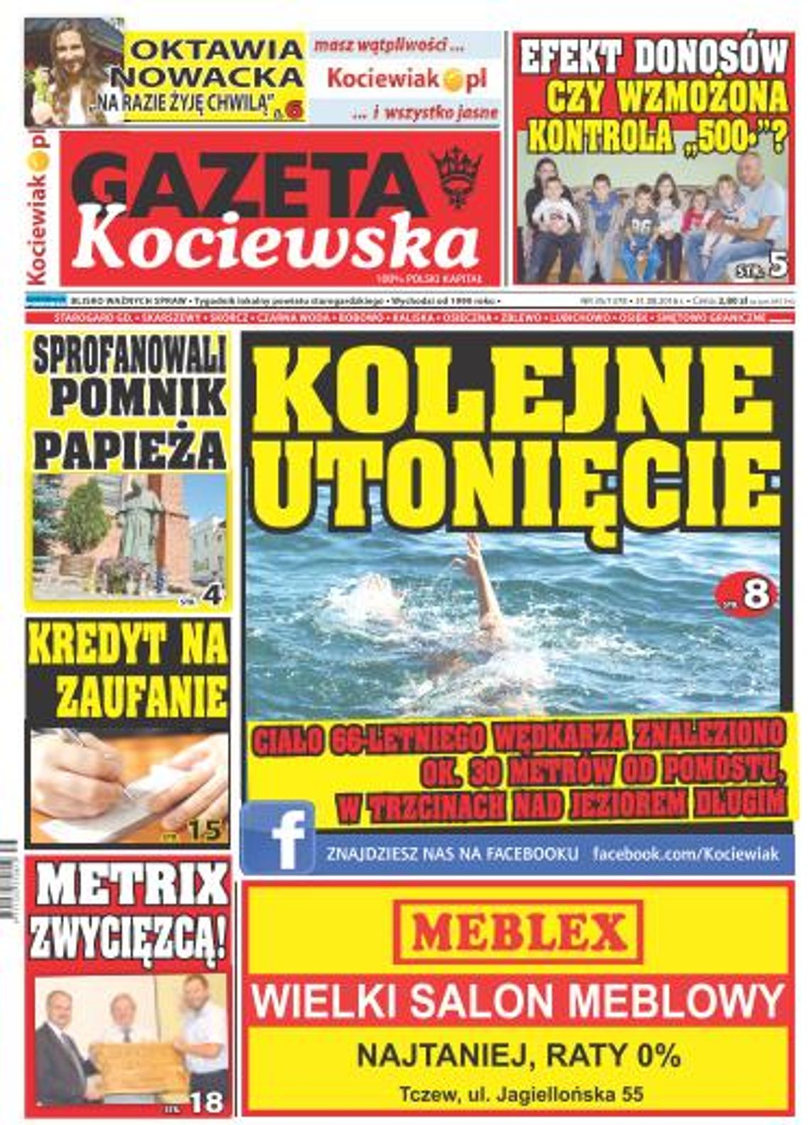 Najnowsza Gazeta Kociewska już w kioskach! Najnowsza Gazeta Kociewska już w kioskach!