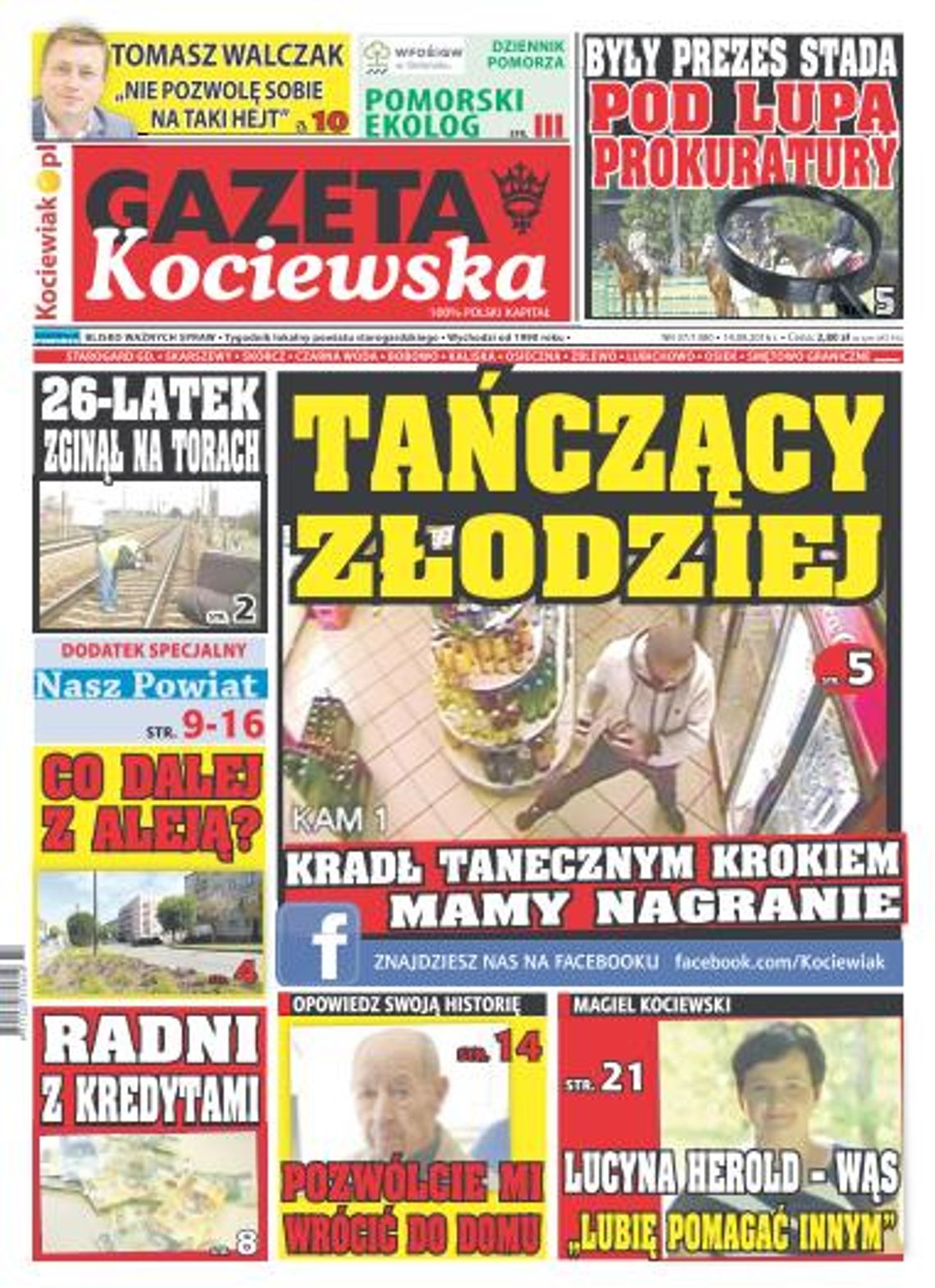 Najnowsza Gazeta Kociewska już w kioskach! Najnowsza Gazeta Kociewska już w kioskach!