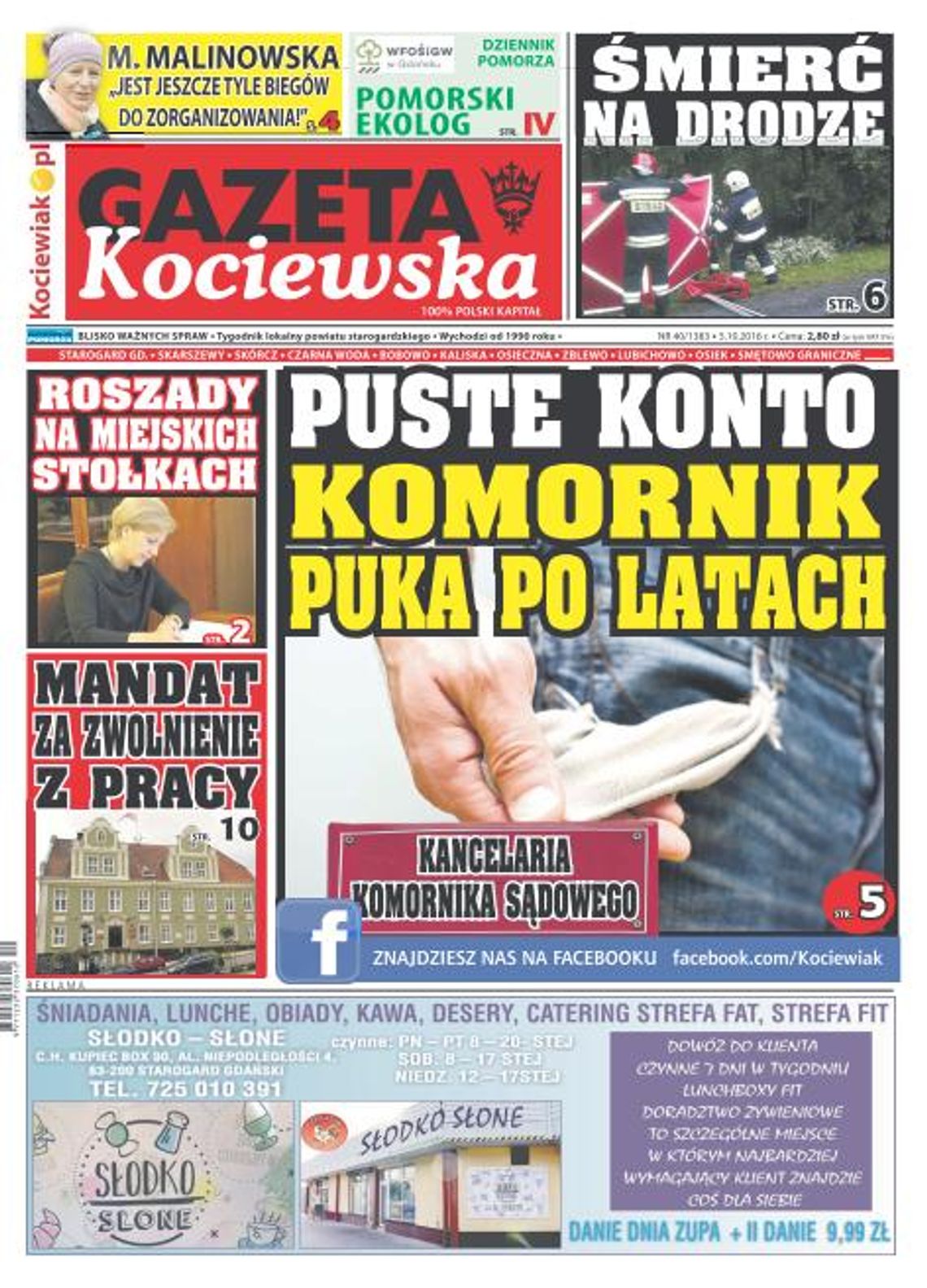 Najnowsza Gazeta Kociewska już w kioskach!
