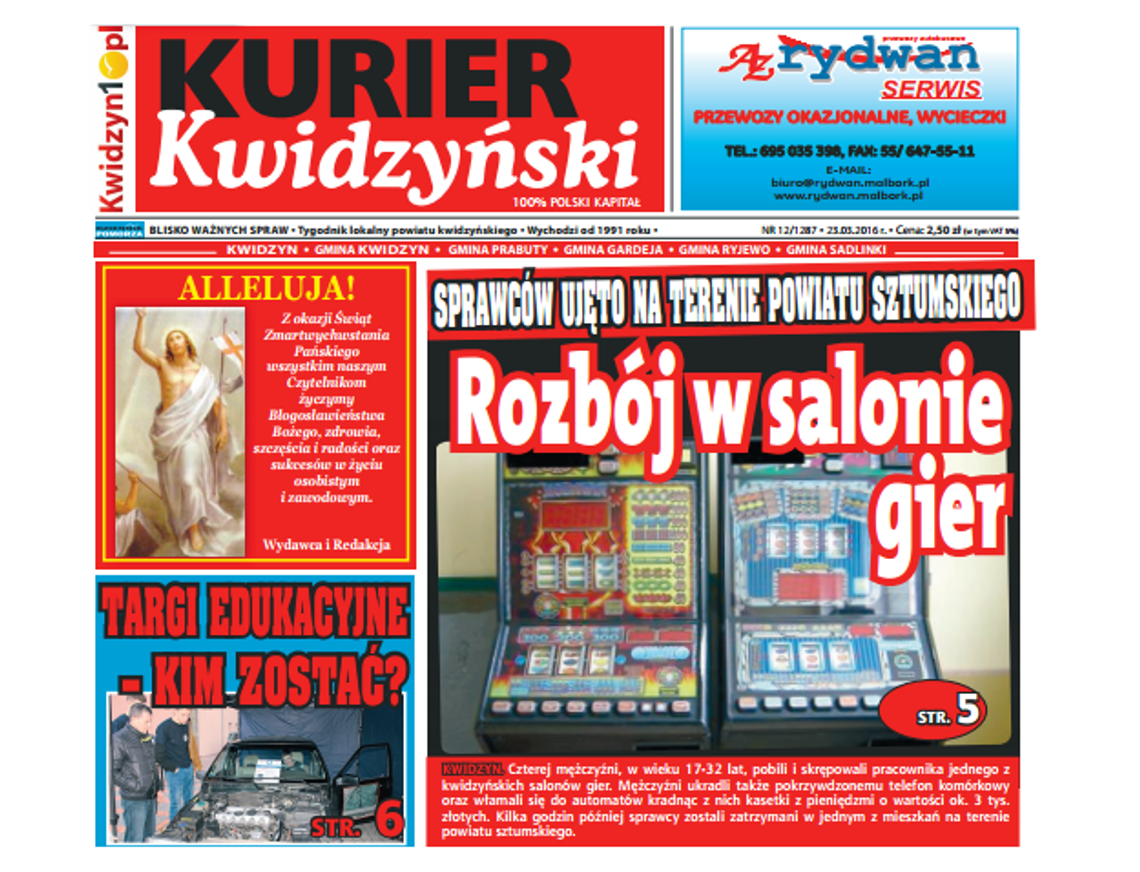 Najnowszy Kurier już w kioskach!
