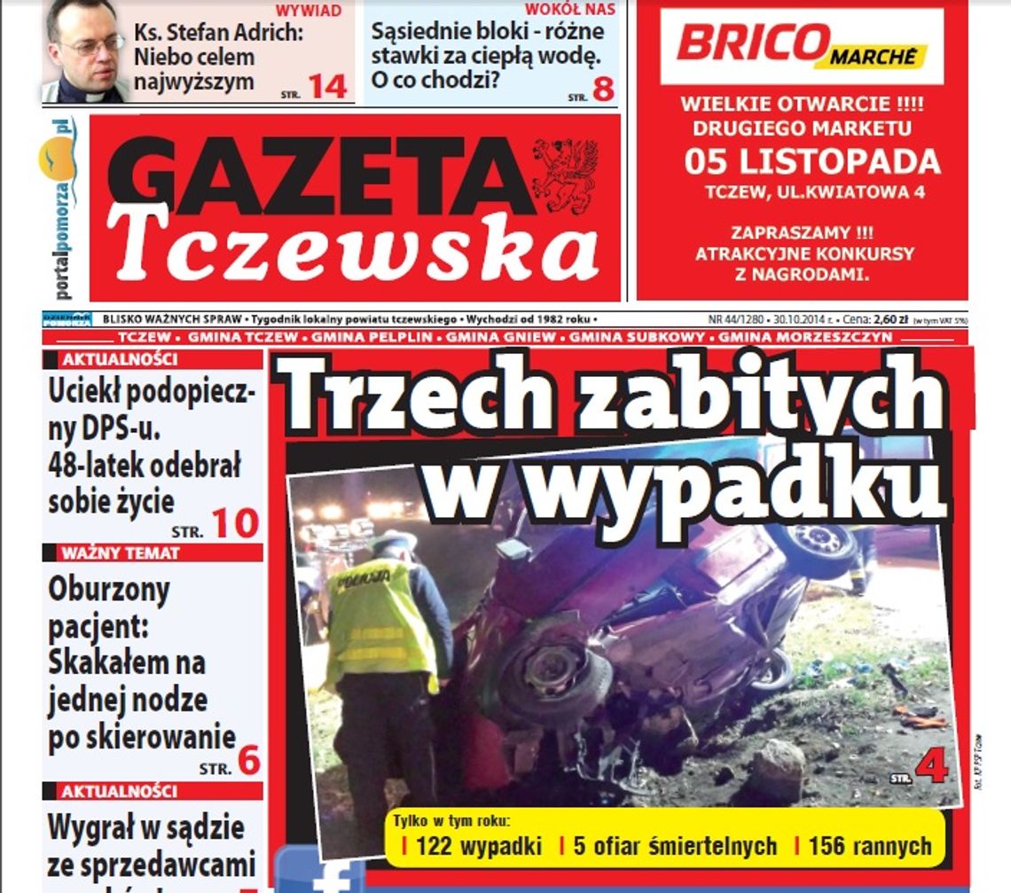 Najnowszy numer Gazety Tczewskiej już w kiosku! Najnowszy numer Gazety Tczewskiej już w kiosku!