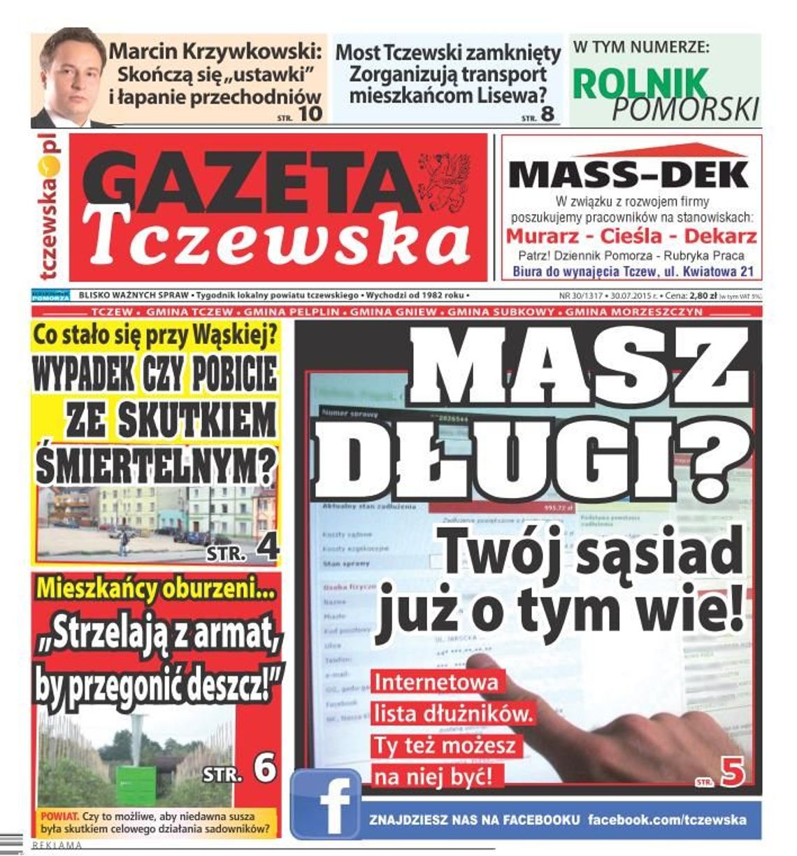 Najnowszy numer Gazety Tczewskiej już w kiosku! Najnowszy numer Gazety Tczewskiej już w kiosku!